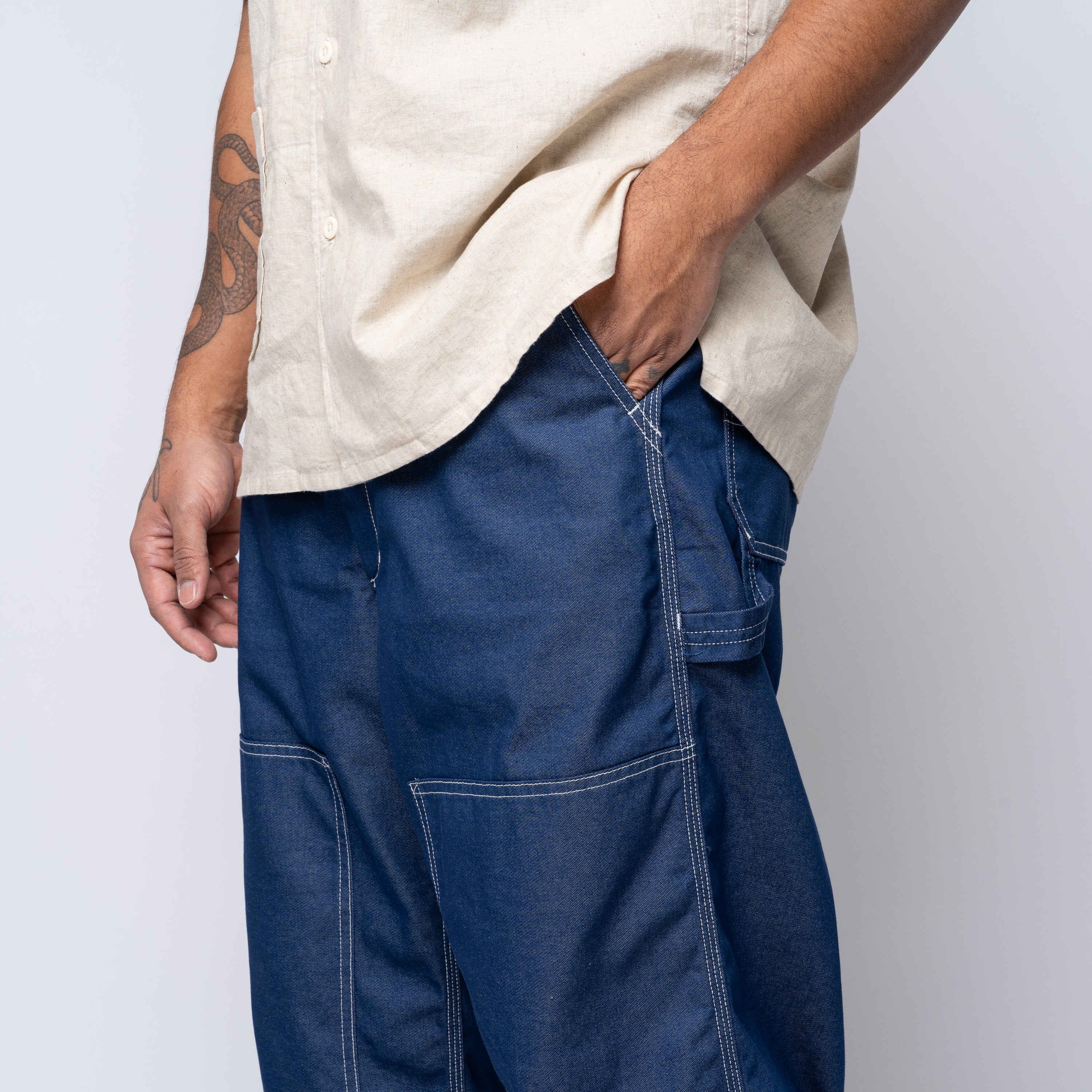 EG CP Denim Painter Pant Indigo 25S1F005 – Capsule EG CP Denim Painter Pant Indigo 25S1F005 – Capsule