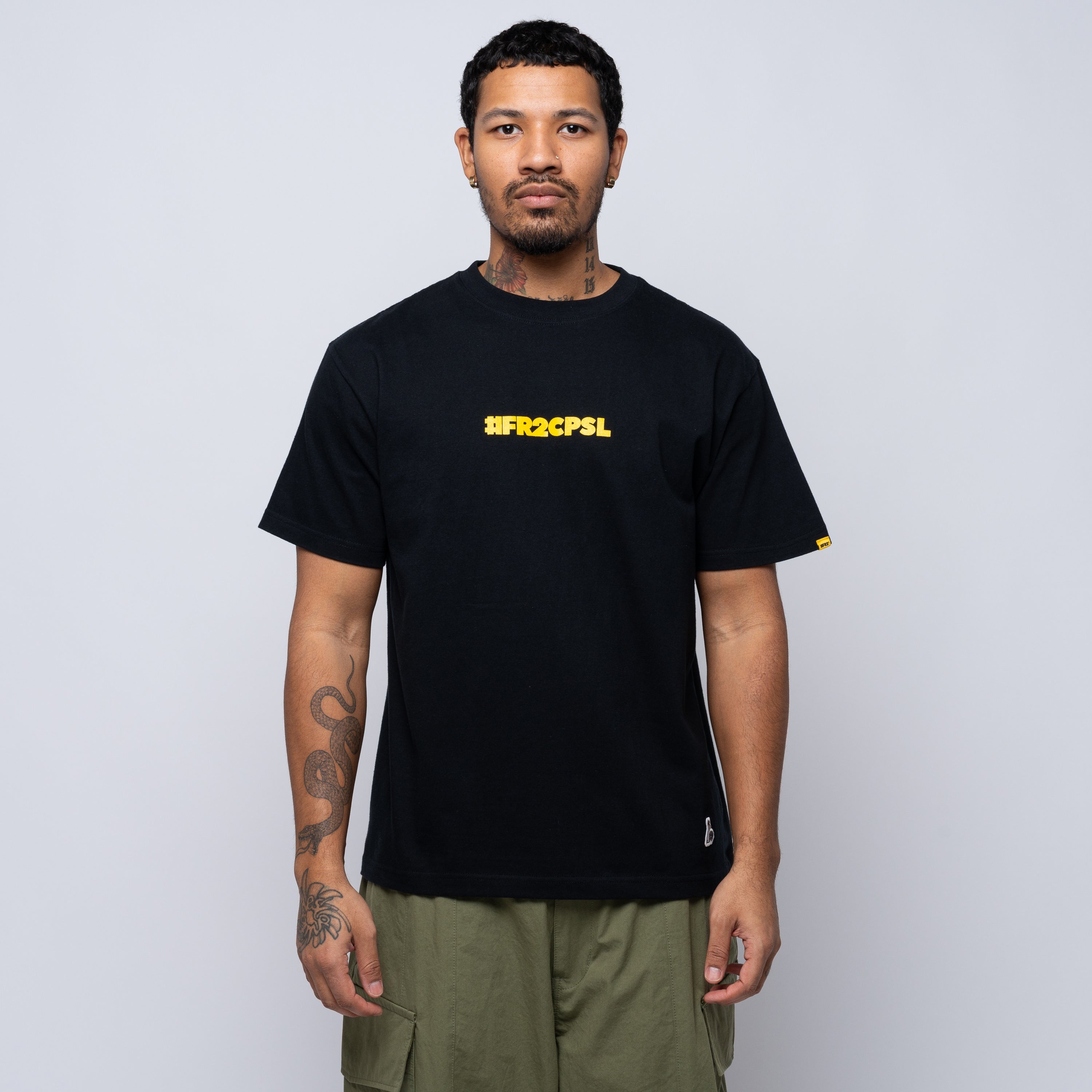FR2 x Capsule C-Logo Rabbit Tee Black FRC3569
