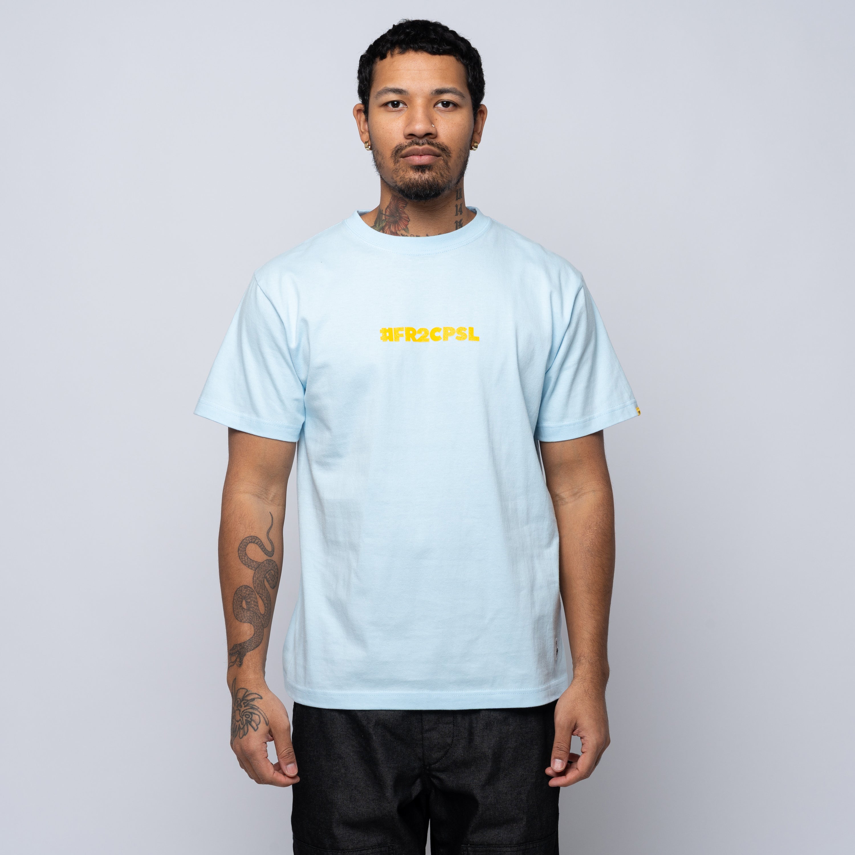 FR2 x Capsule C-Logo Rabbit Tee Light Blue FRC3569