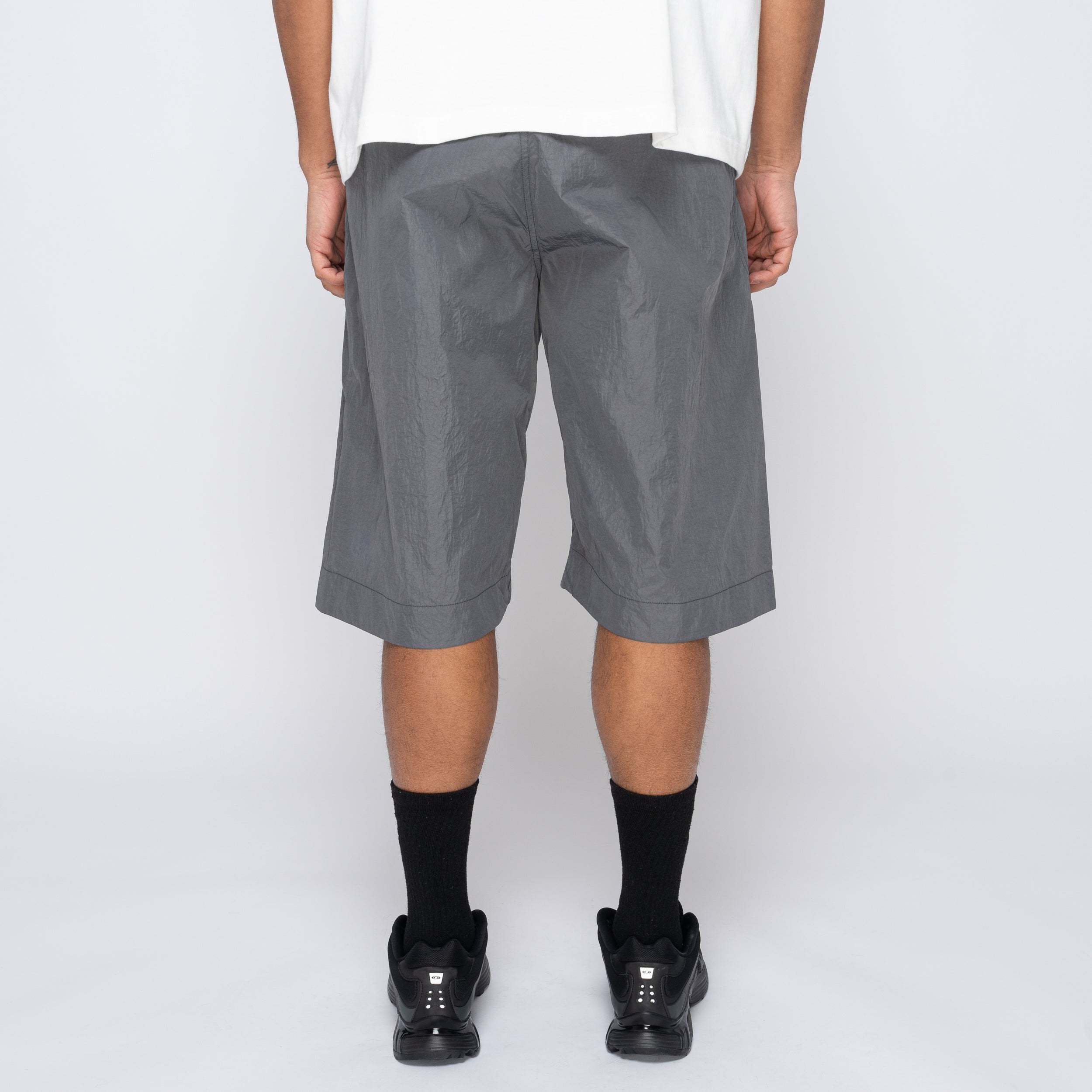 パンツ GOLDWIN 0 Helicoid shorts gray Helicoid Shorts Zinc Grey GZ75154 – Capsule