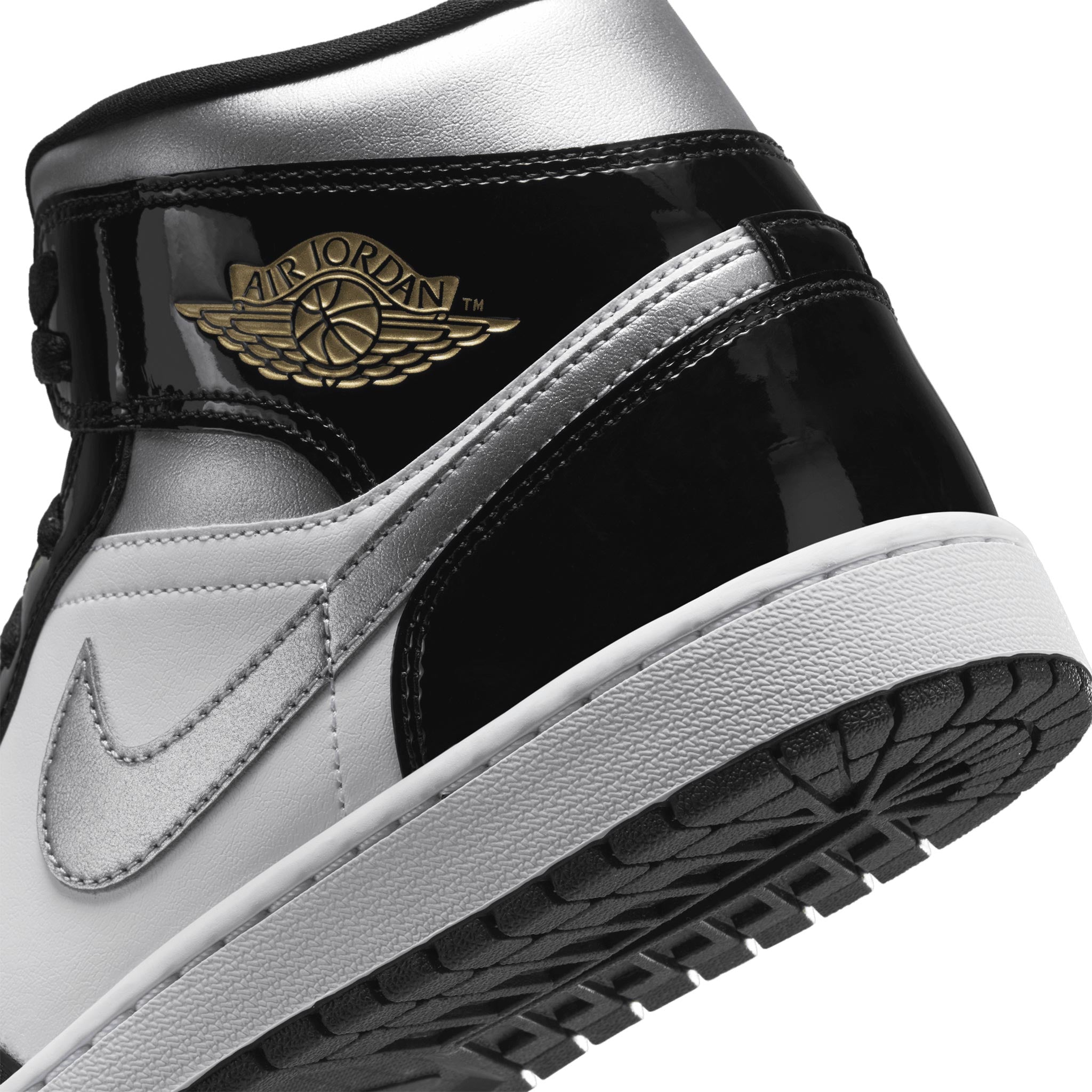 Black Metallic Silver Metallic 1s Jordan Mid SE Black Metallic