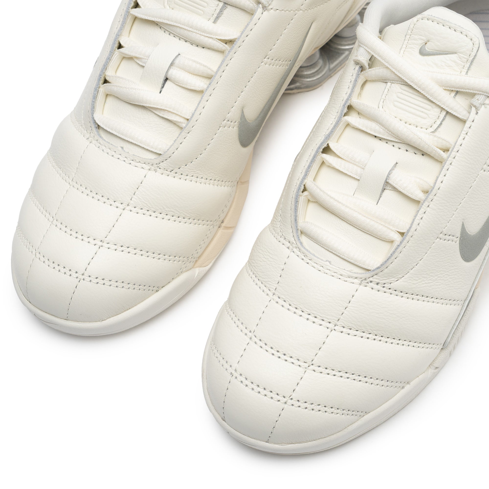 Women's Nike T90 Shox Magia QS SAIL/METALLIC IO9300-100