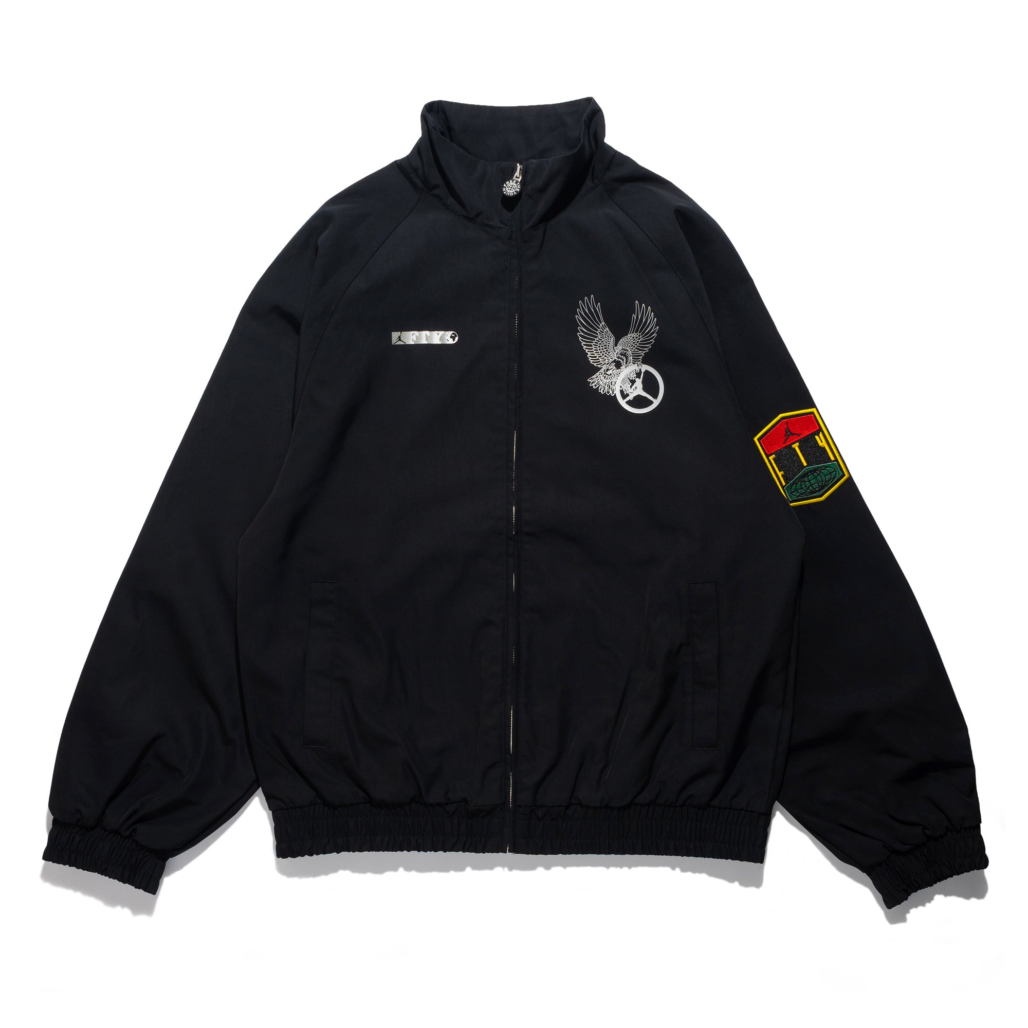 Jordan x Free The Youth Zip Track Jacket Black IQ6223-010