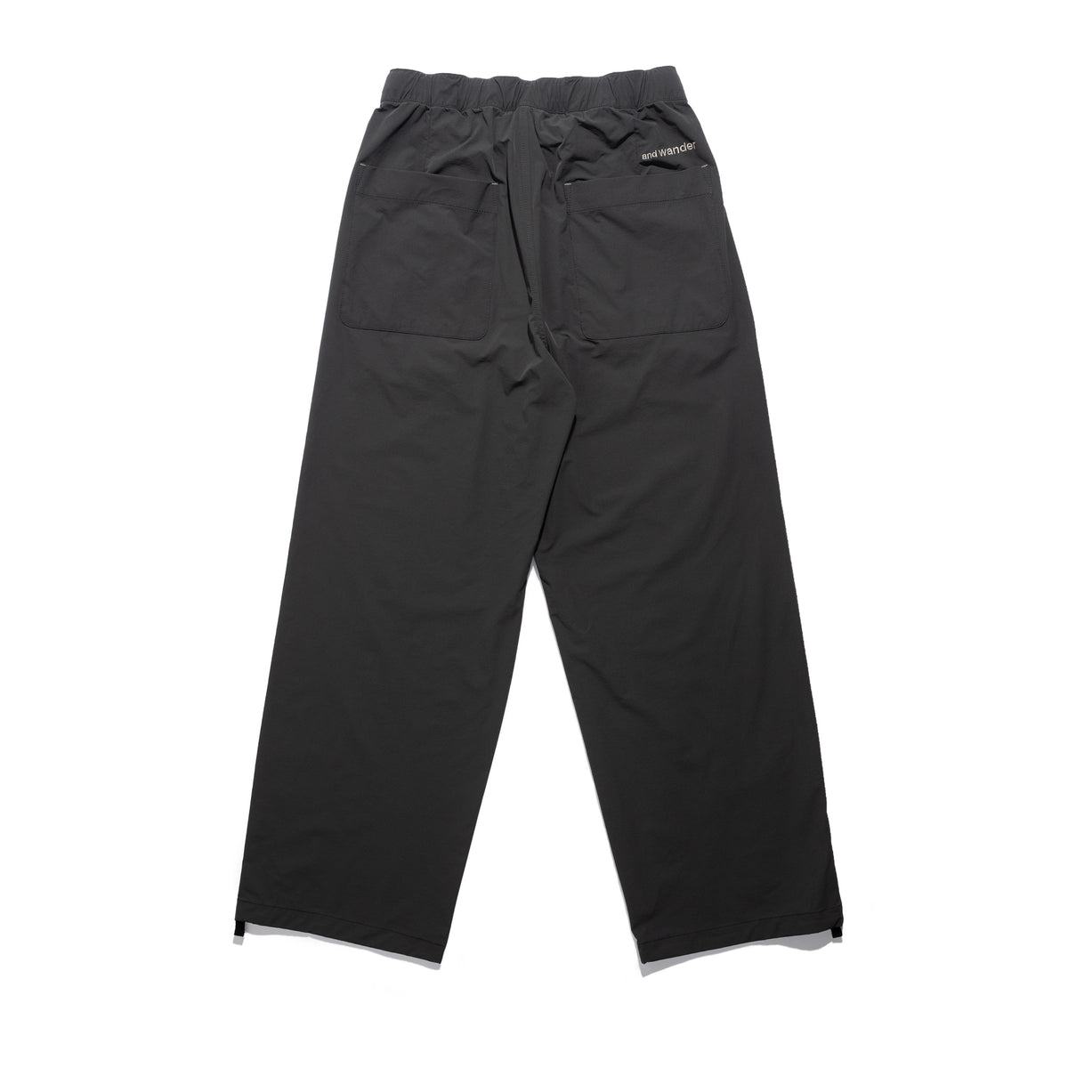 Lightweight Cloth Wide Pants Charcoal 574-6282072