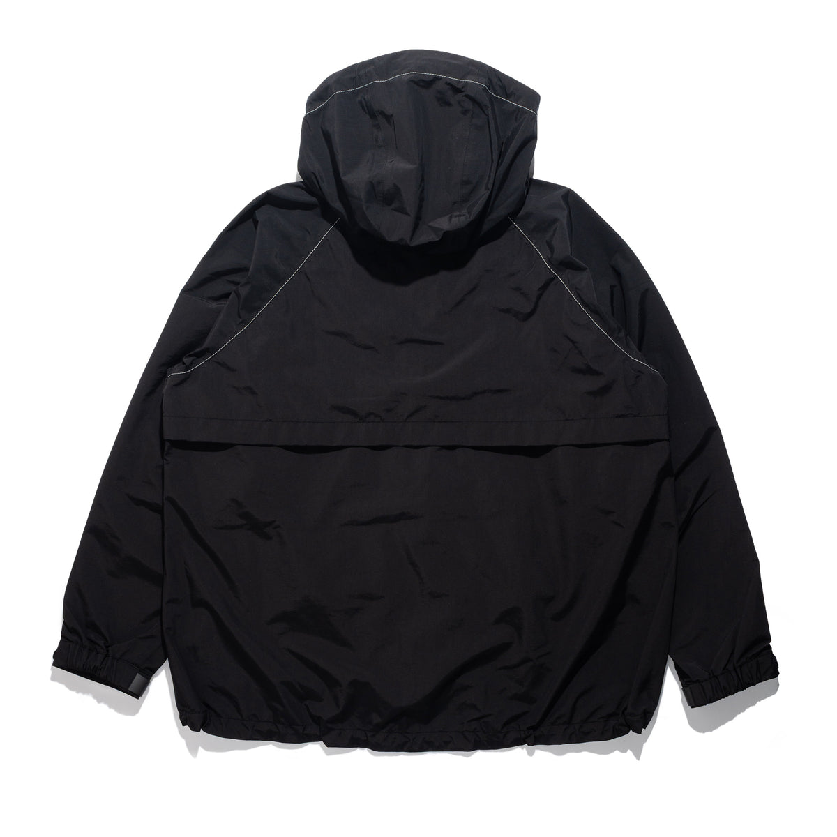 Loose Fit Rain Jacket Black 574-6281032