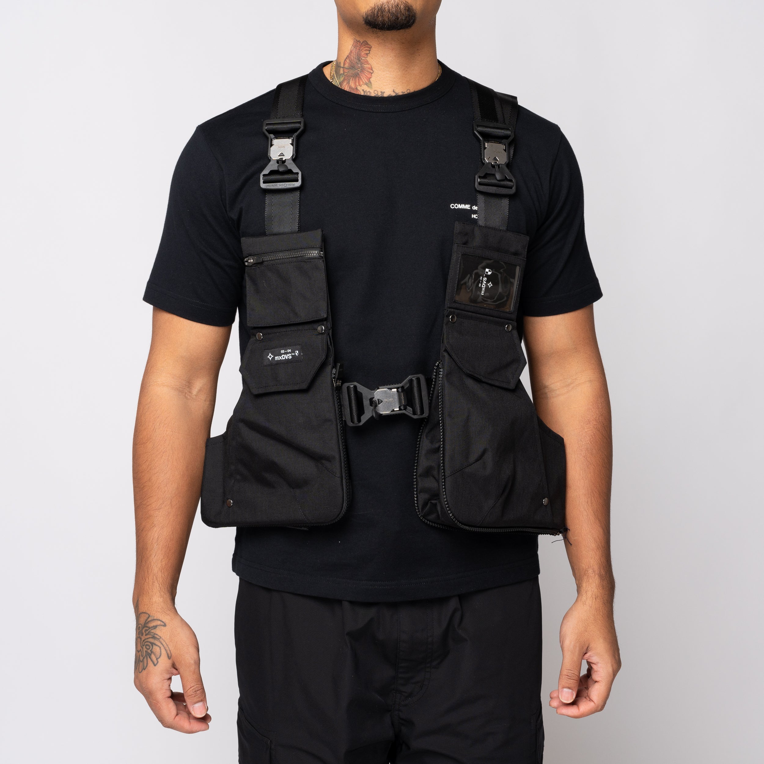 Stepney Workers Club MXDVS Vest Black WM-K201-S24
