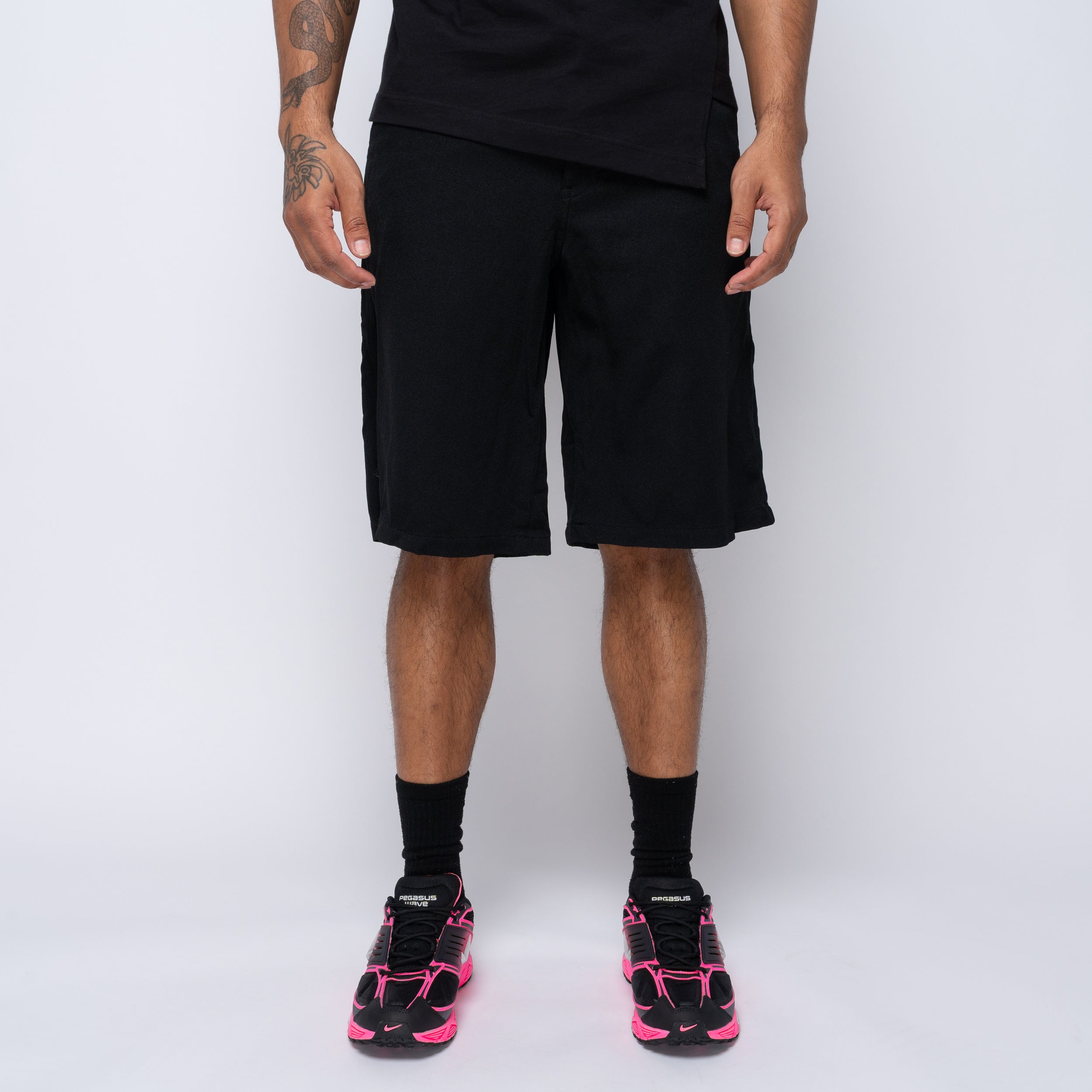 CDG SHIRT Polyester Shorts Black FO-P506-S25-1 – Capsule