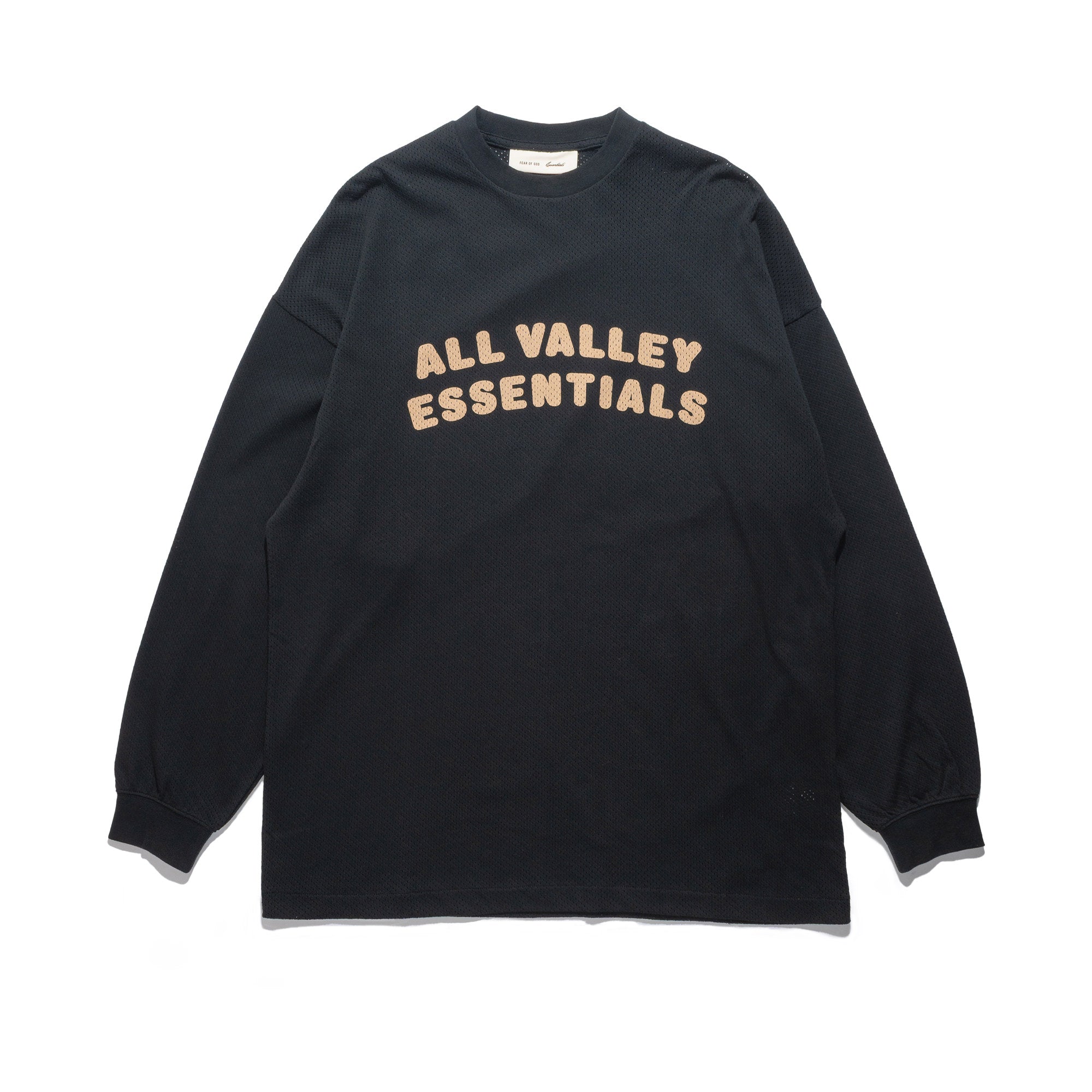 Sport Mesh Merch LS Tee Vintage Black RW00280-0031