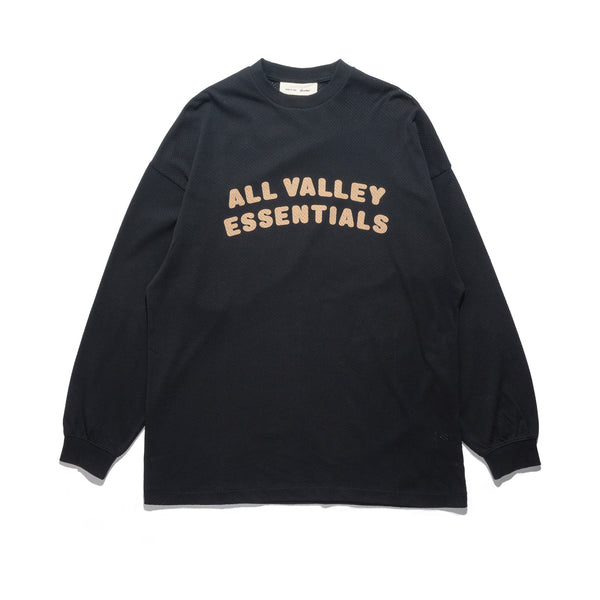 Sport Mesh Merch LS Tee Vintage Black RW00280-0031