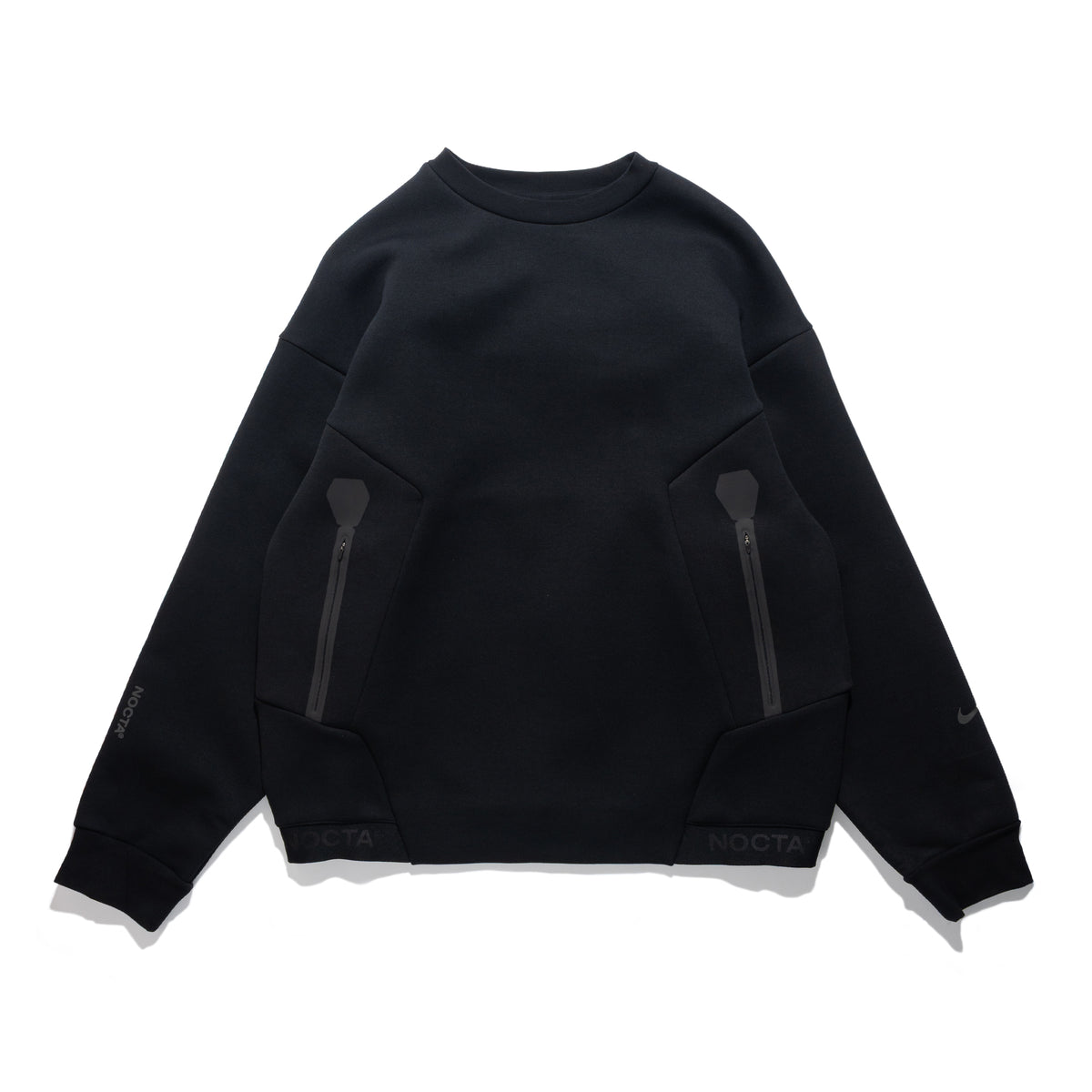 NOCTA NRG Trapezoid-Cut Crewneck MARQUIS Black IO9014-010