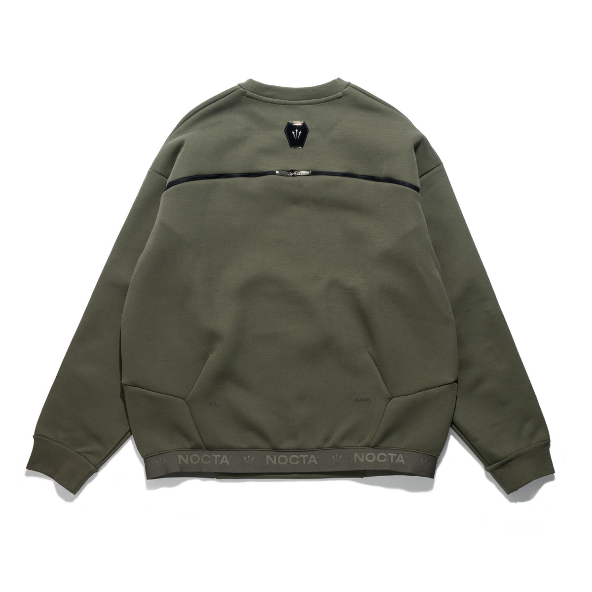 NOCTA NRG Trapezoid-Cut Crewneck MARQUIS TWILIGHT MARSH/REFBLK IO9014-385