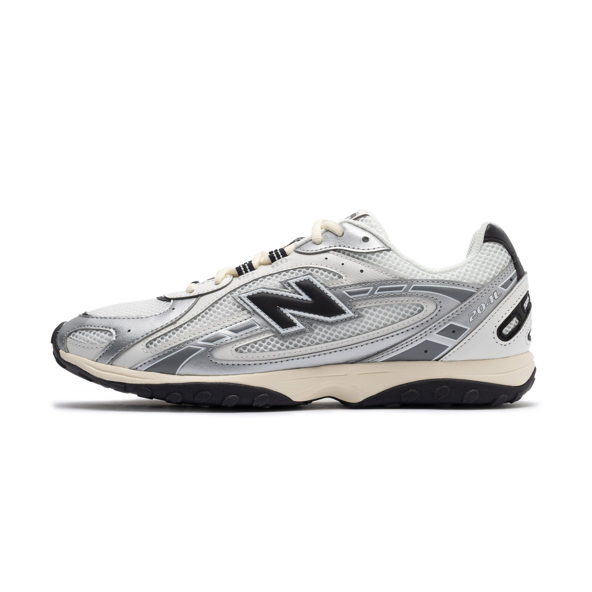 New Balance U204LSWD Silver Metallic/Black
