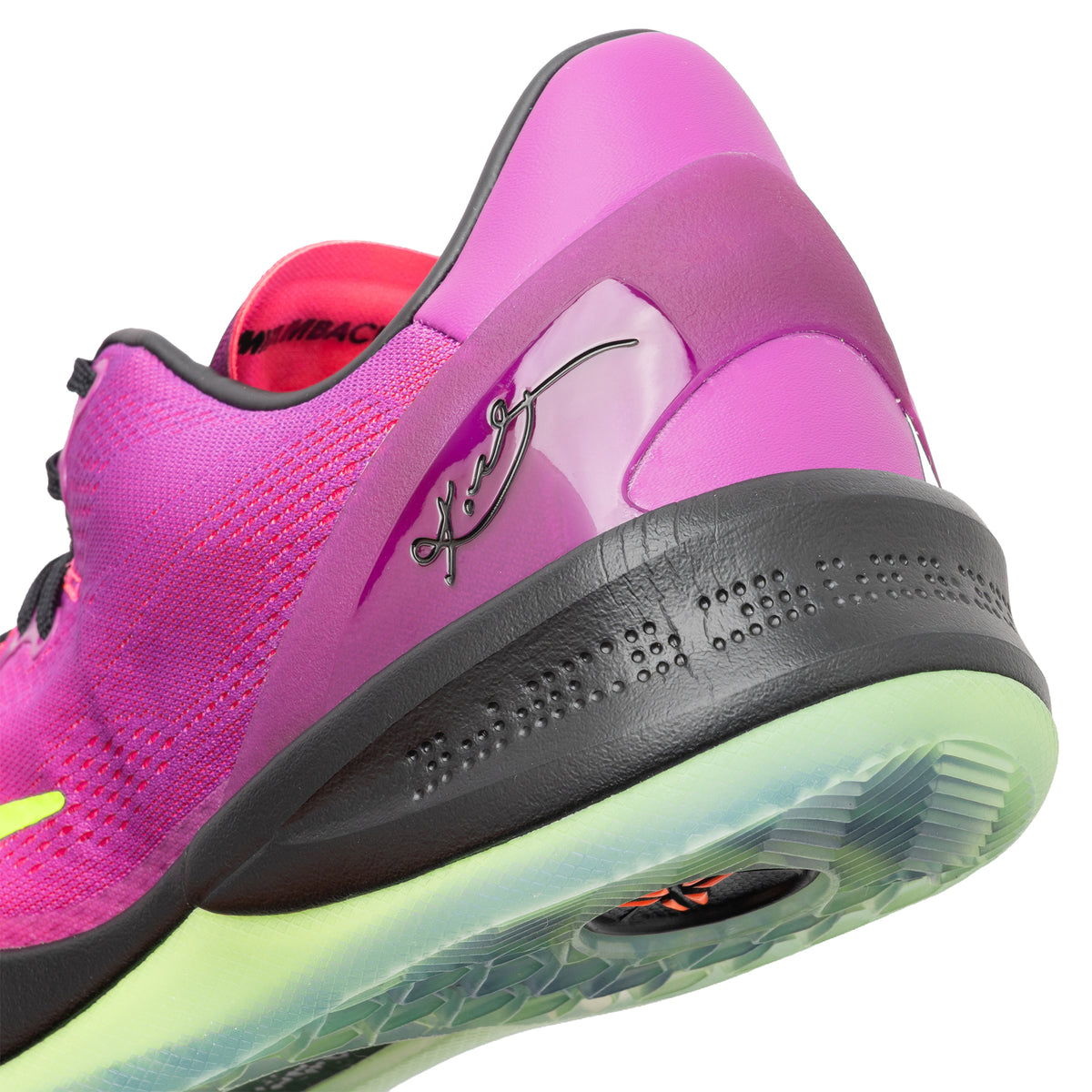 Nike Kobe 8 Protro RED PLUM/ELECTRIC GREEN-PINK FLASH IO6253-500