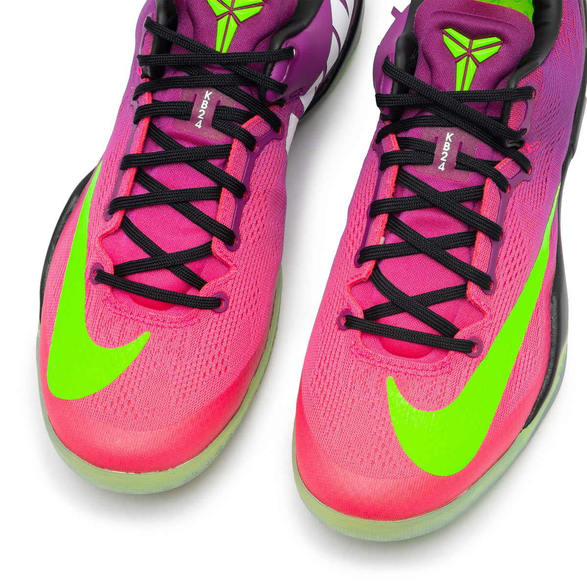 Nike Kobe 8 Protro RED PLUM/ELECTRIC GREEN-PINK FLASH IO6253-500