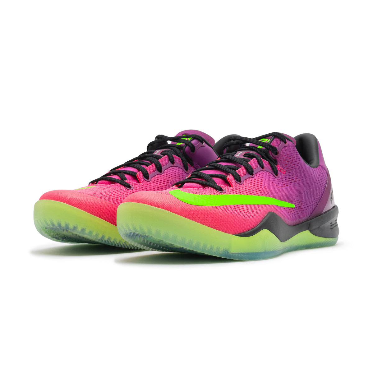 Nike Kobe 8 Protro RED PLUM/ELECTRIC GREEN-PINK FLASH IO6253-500