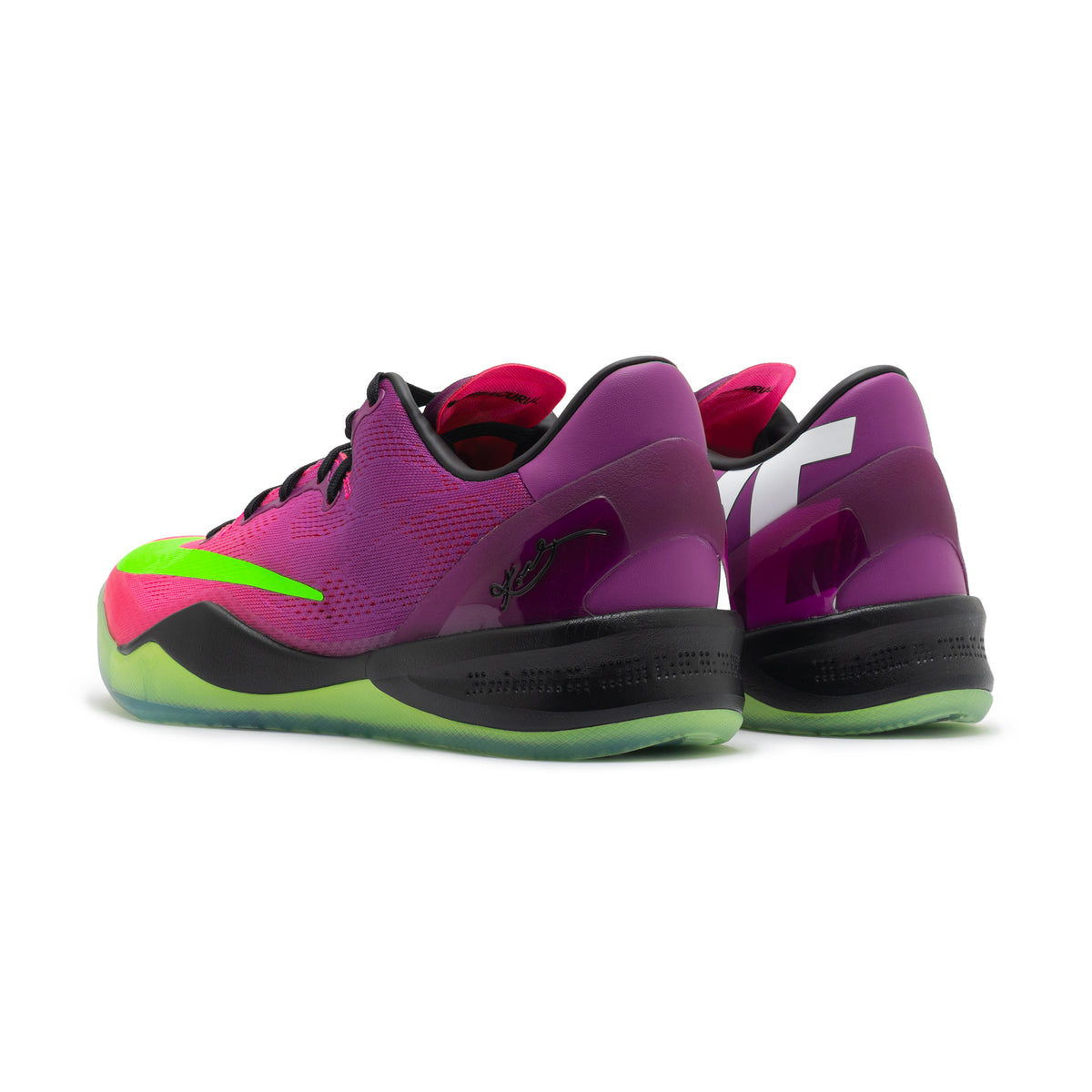 Nike Kobe 8 Protro RED PLUM/ELECTRIC GREEN-PINK FLASH IO6253-500