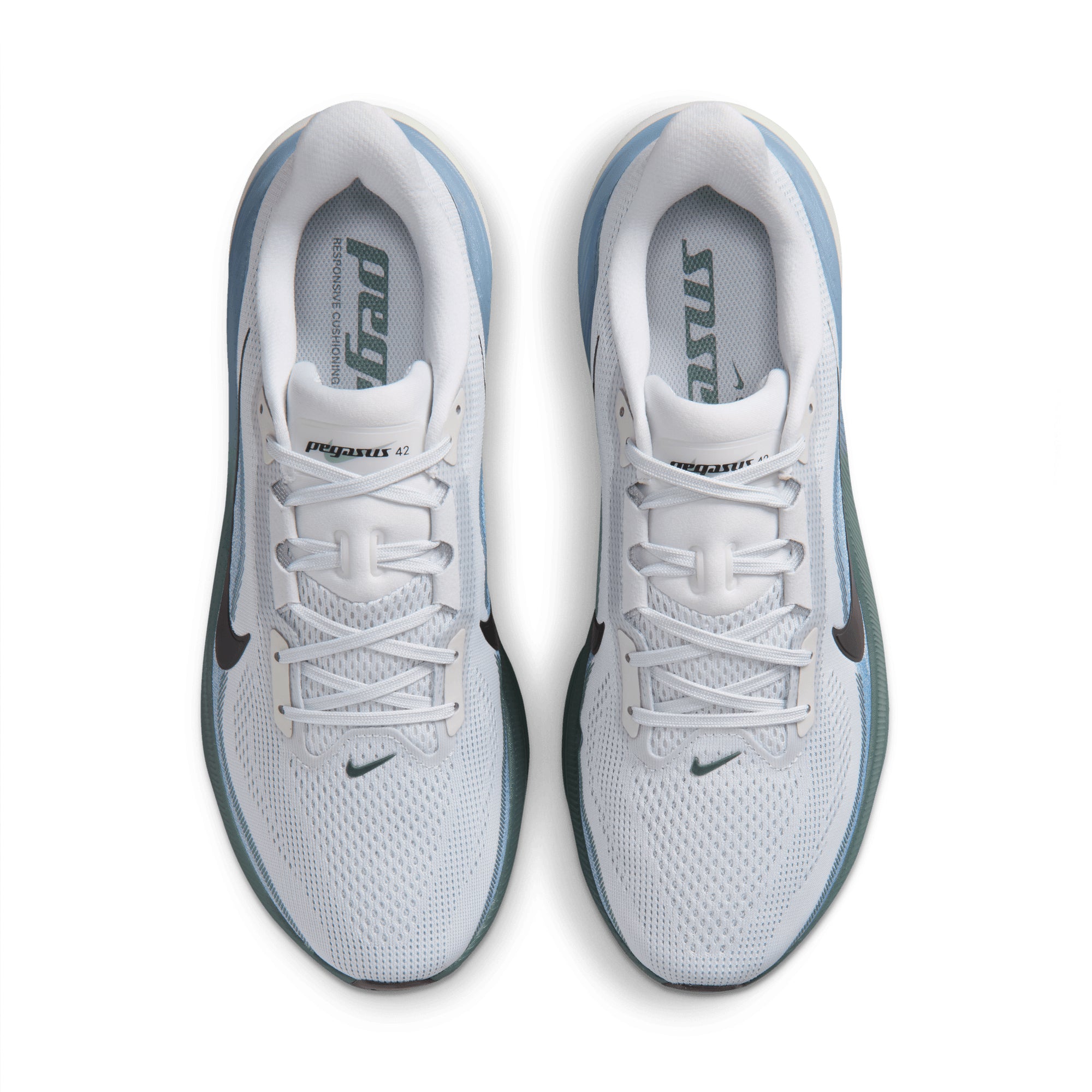 Nike Pegasus 42 PURE PLATINUM/DARK OBSIDIAN-WORK BLUE IB1873-005