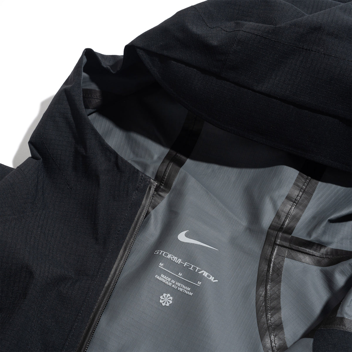 Nike Stride Storm-FIT Waterproof Running Jacket Black IH0757-010