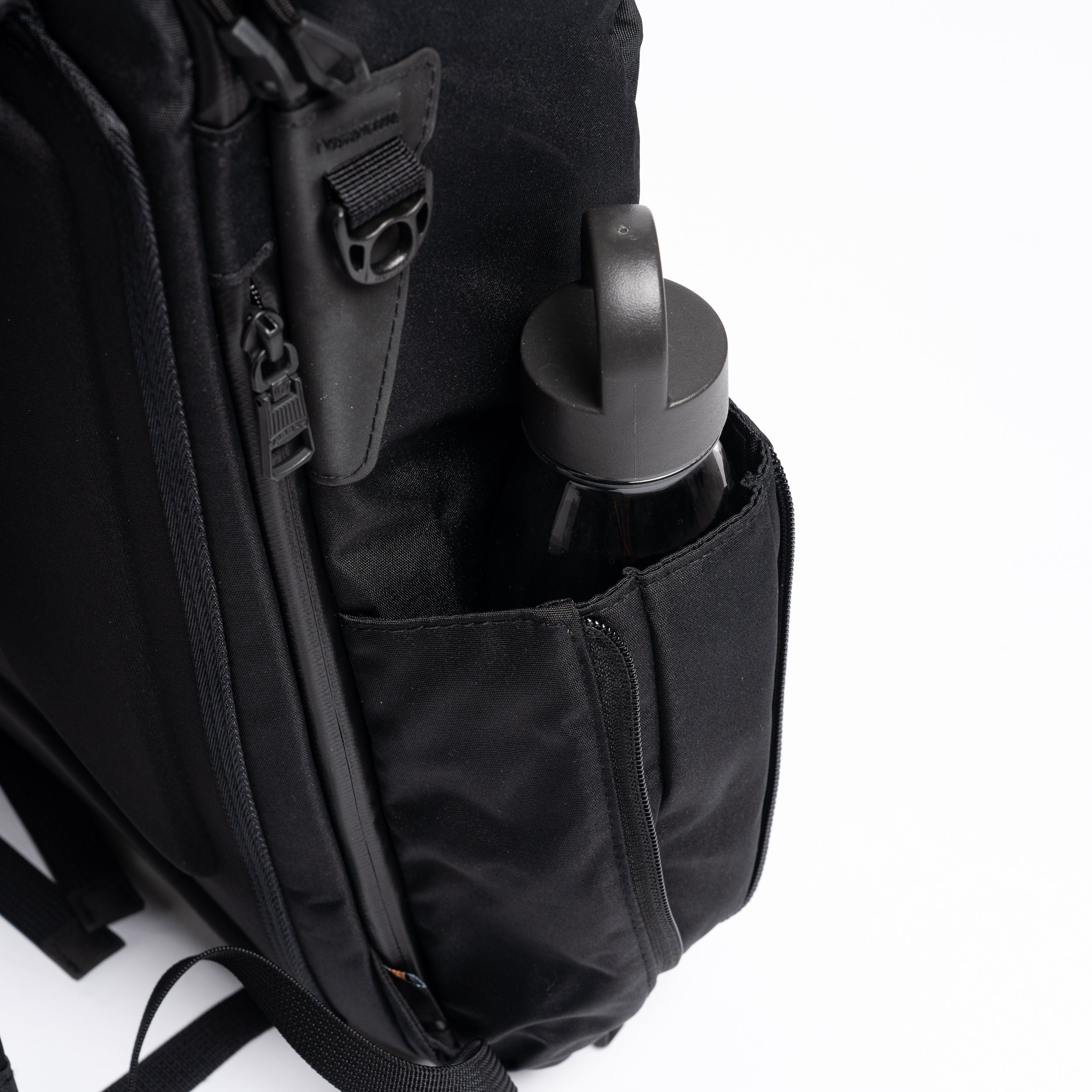 WP Cordura 305D Round Zip Backpack Black 141612-10