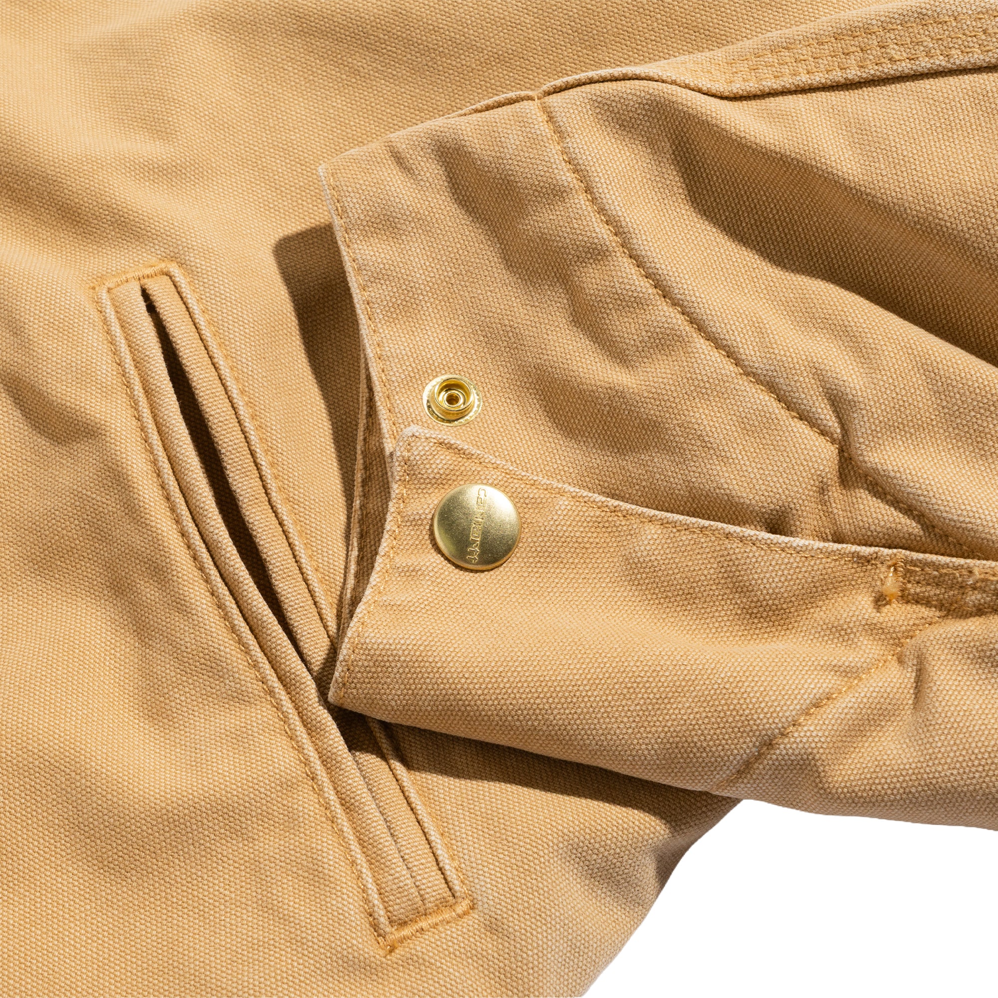 OG Detroit 12oz Dearborn Canvas WIP Dusty H / Tobacco Stone Jacket I035614