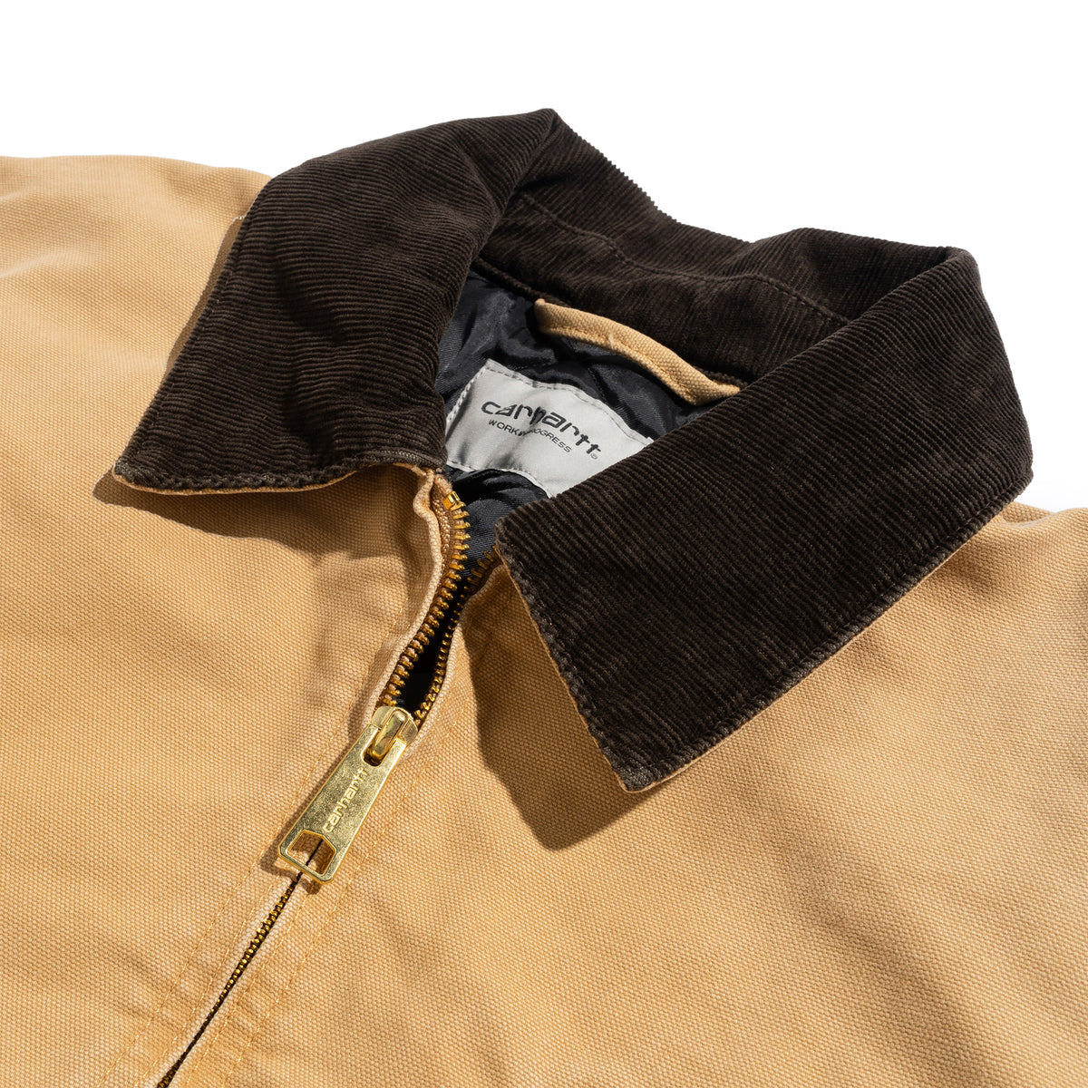 OG Detroit 12oz Dearborn Canvas WIP Dusty H / Tobacco Stone Jacket I035614