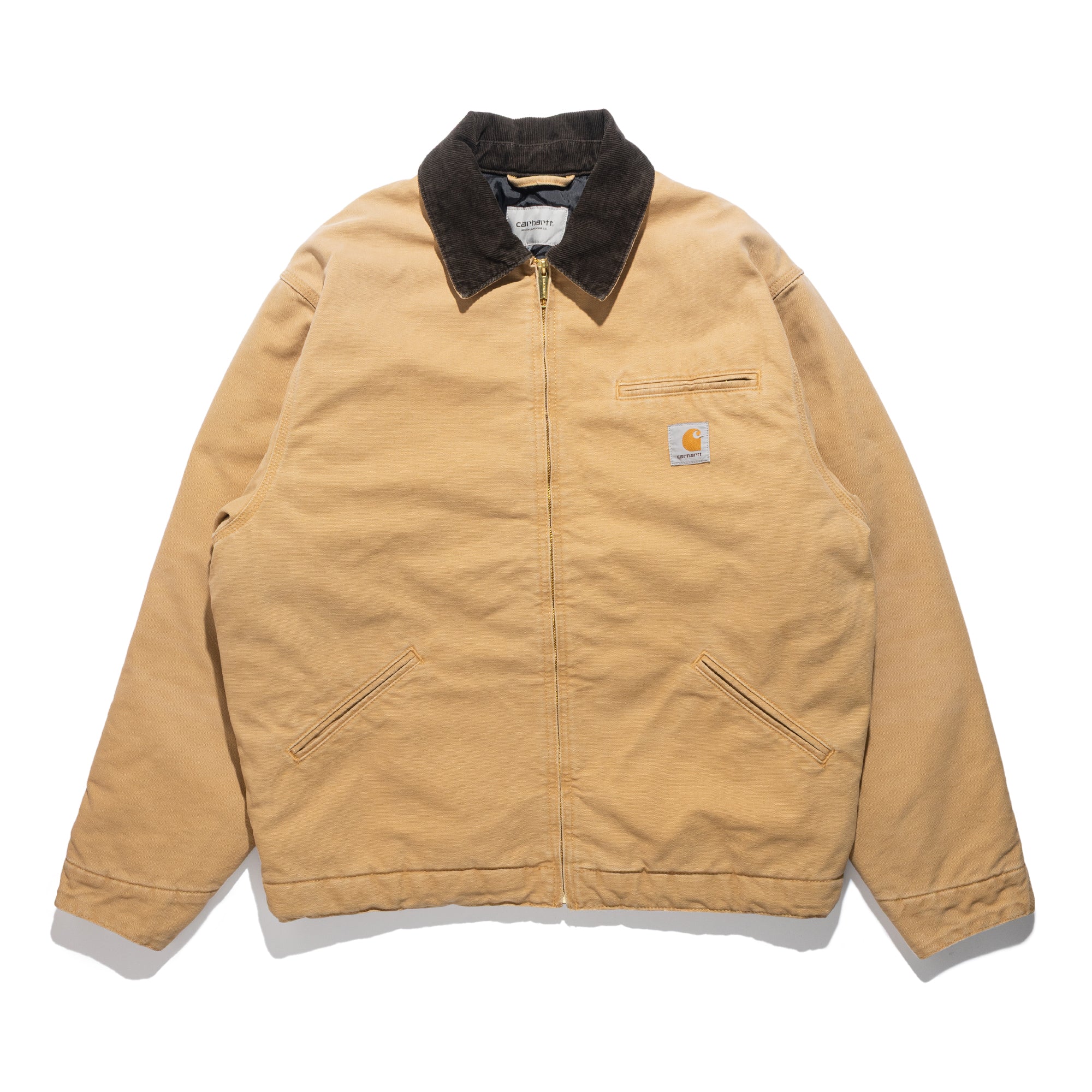 OG Detroit 12oz Dearborn Canvas WIP Dusty H / Tobacco Stone Jacket I035614