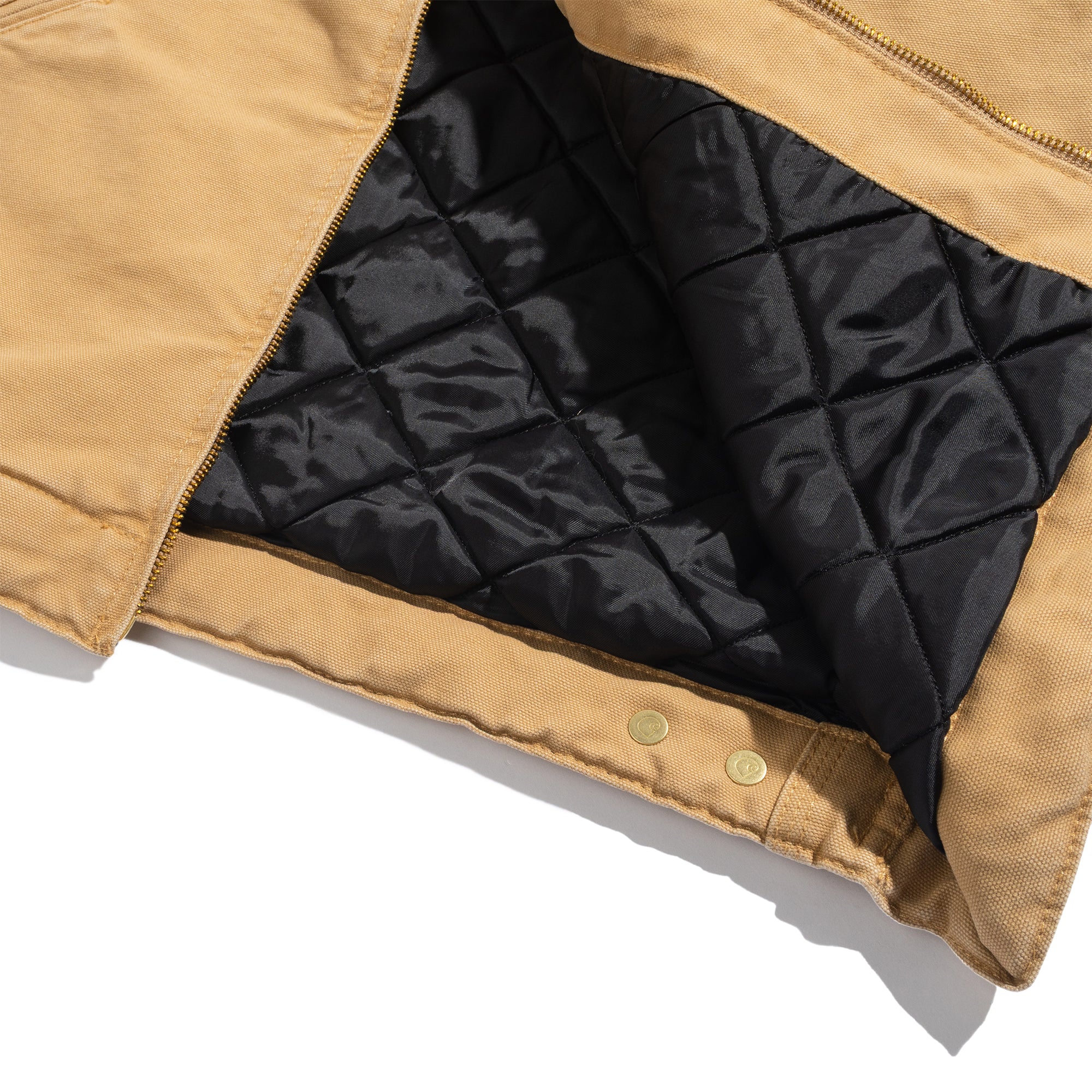 OG Detroit 12oz Dearborn Canvas WIP Dusty H / Tobacco Stone Jacket I035614
