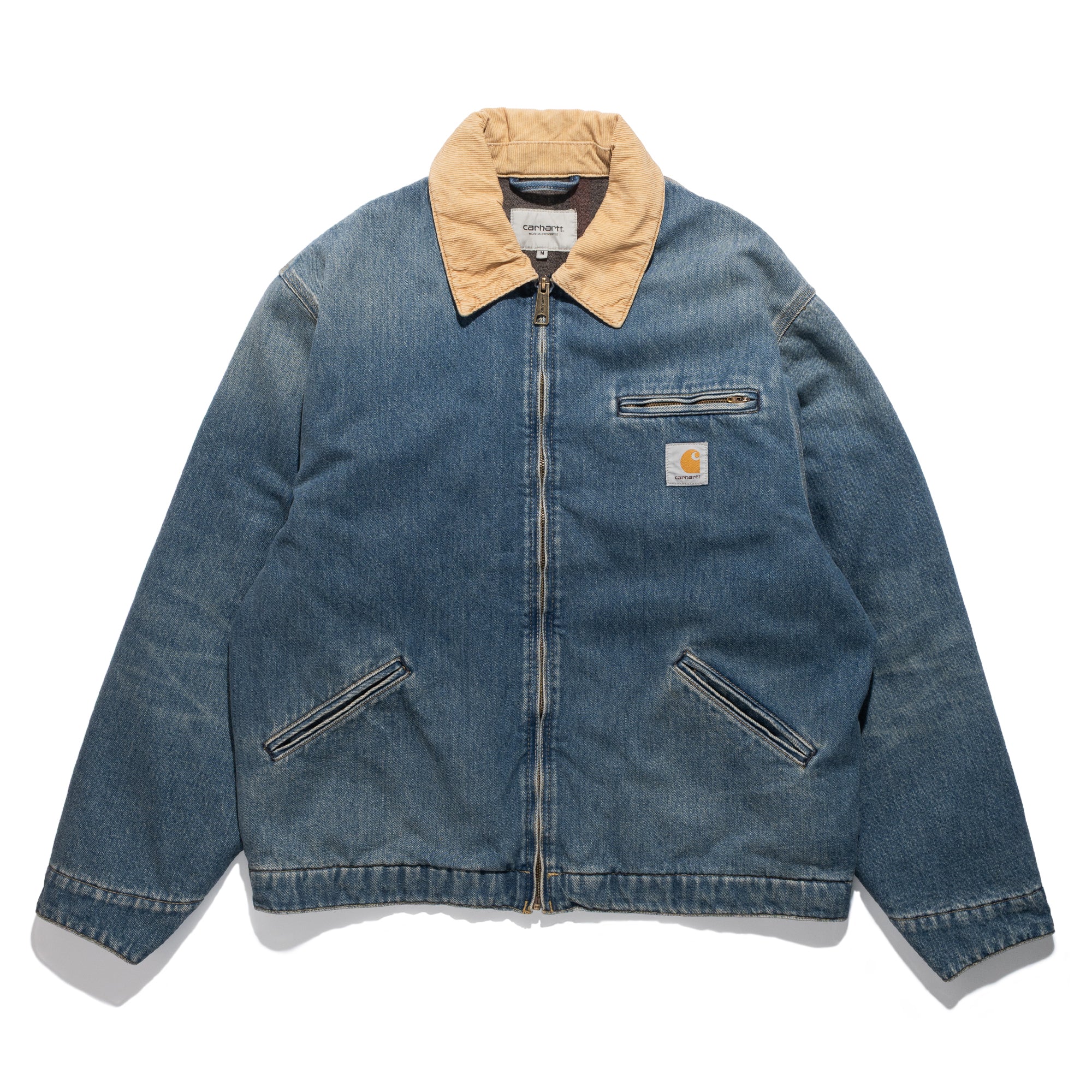 OG Detroit 13.5oz Smith Denim Blue Dusty H.Brown Washed Jacket I037535