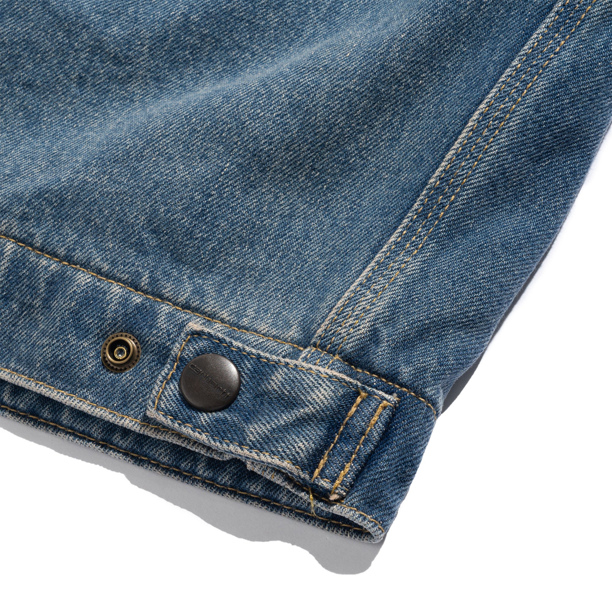 OG Detroit 13.5oz Smith Denim Blue Dusty H.Brown Washed Jacket I037535