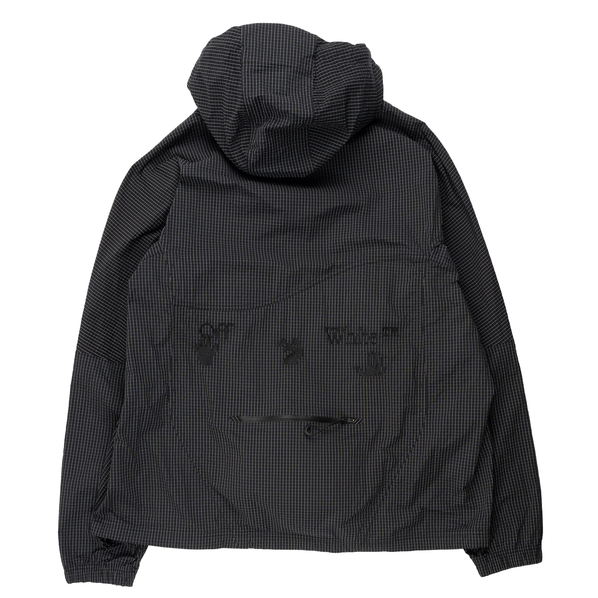 Nike anorak deals jacket black