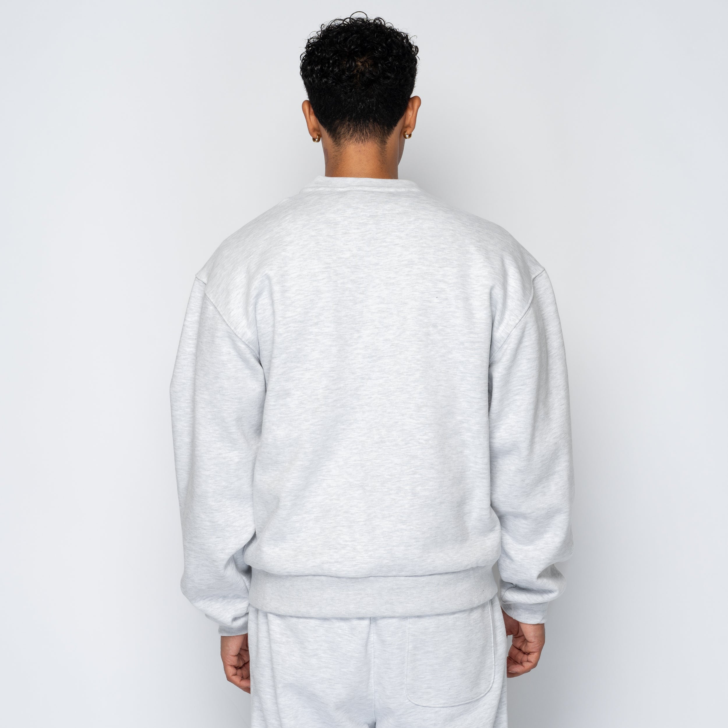 TNF Red Box Crew Classic Grey NF0A8EG1