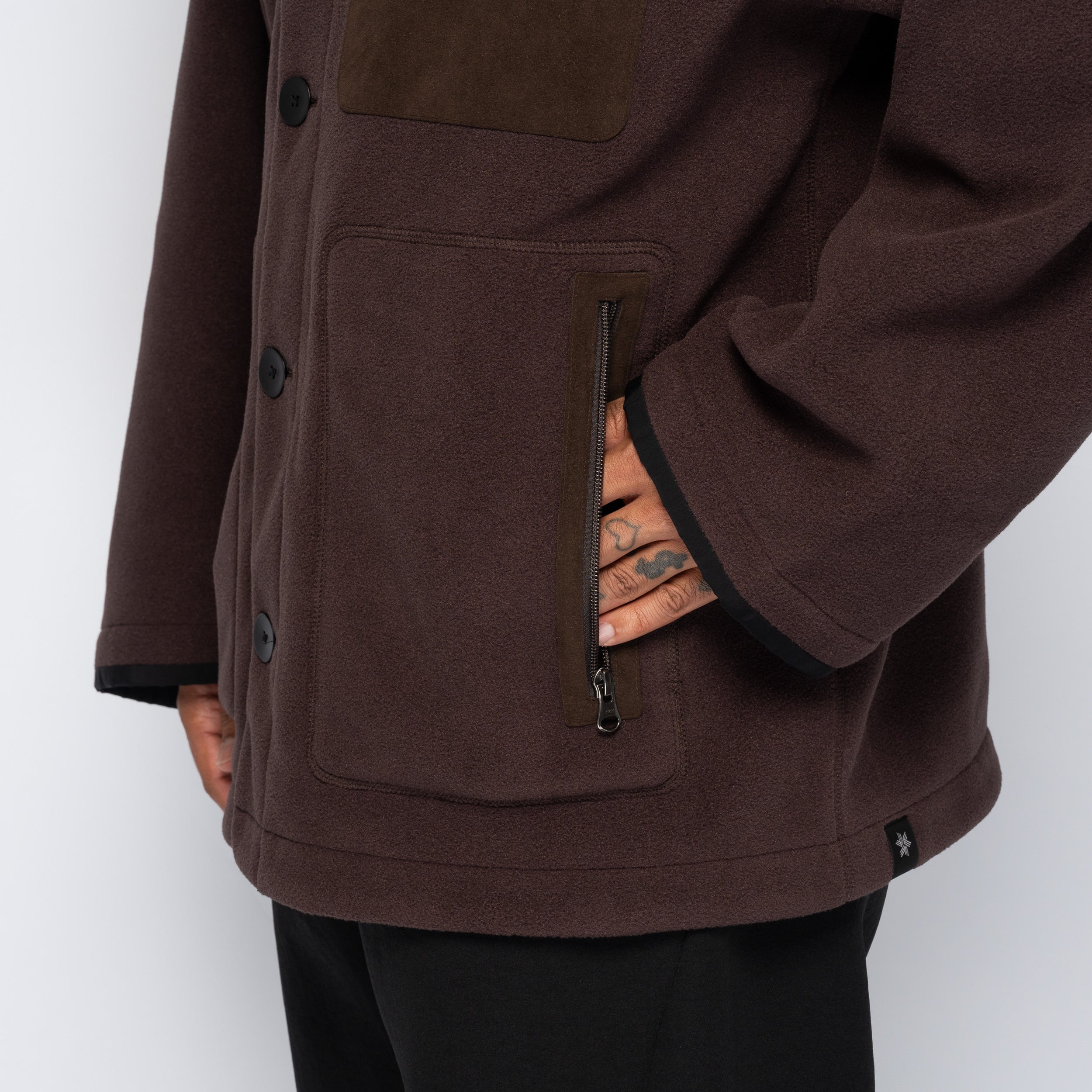 Polartec Cladonia Jacket Deep Brown GL35700