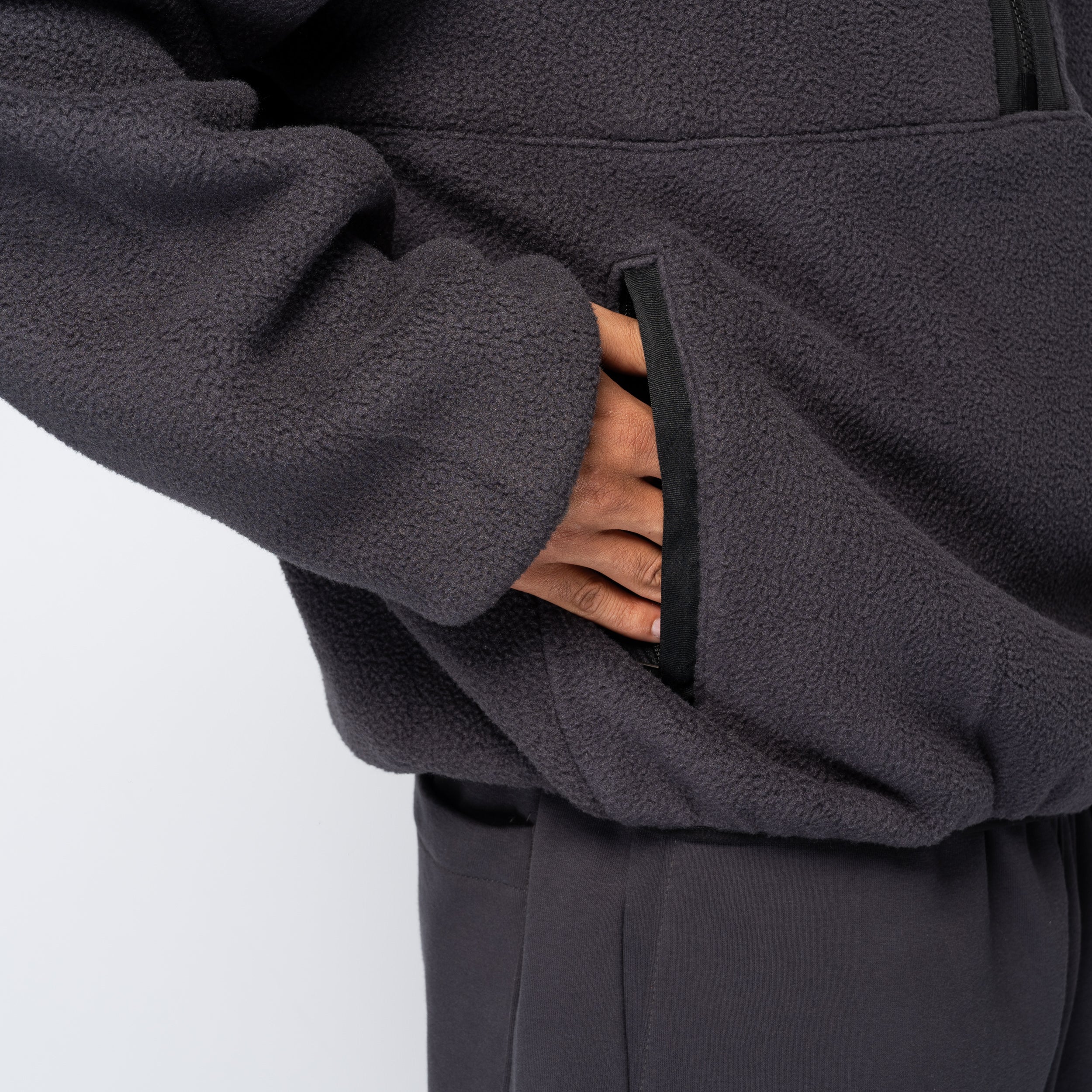 TNF Redbox 1/2 Zip Fleece Obsidian NF0A8EGC