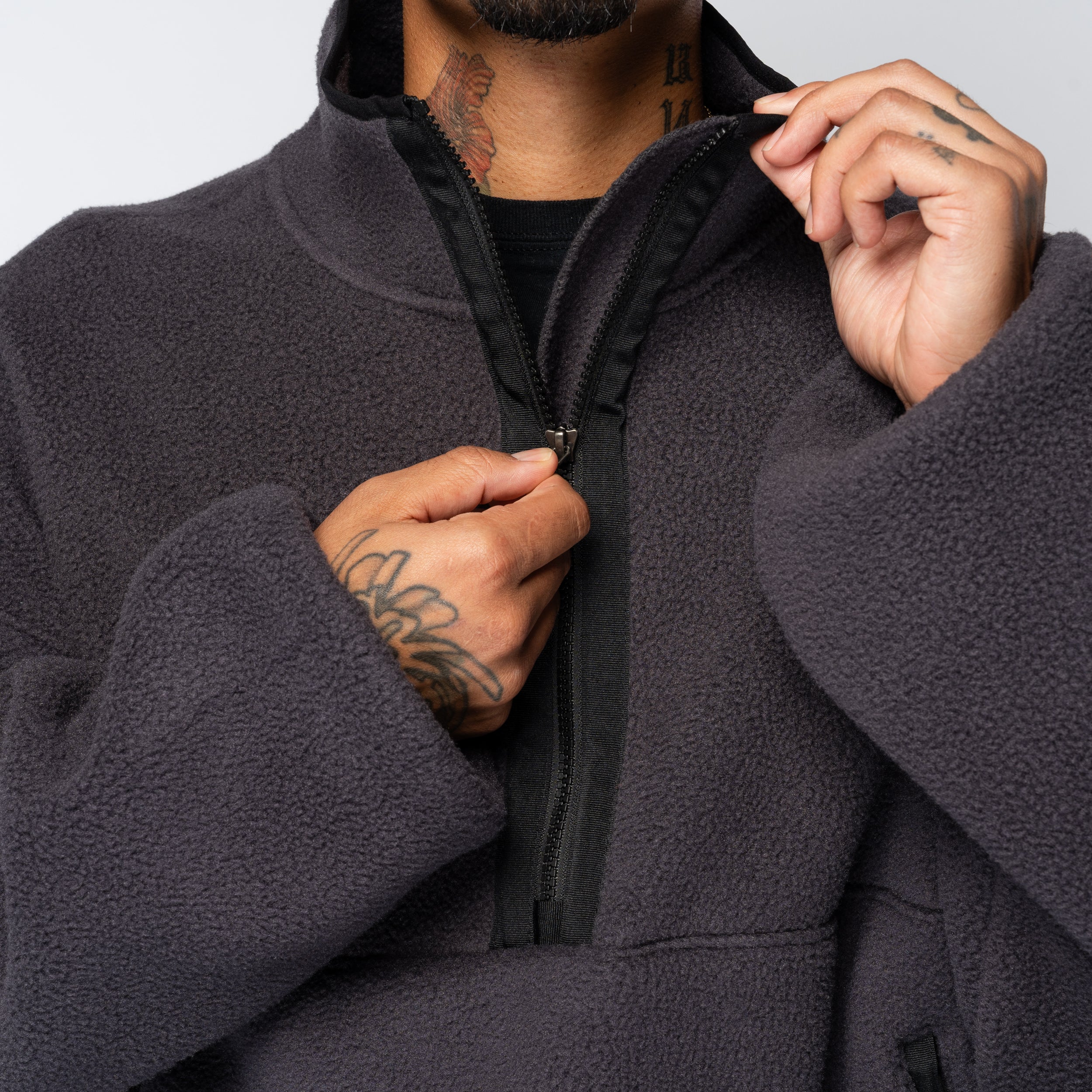 TNF Redbox 1/2 Zip Fleece Obsidian NF0A8EGC