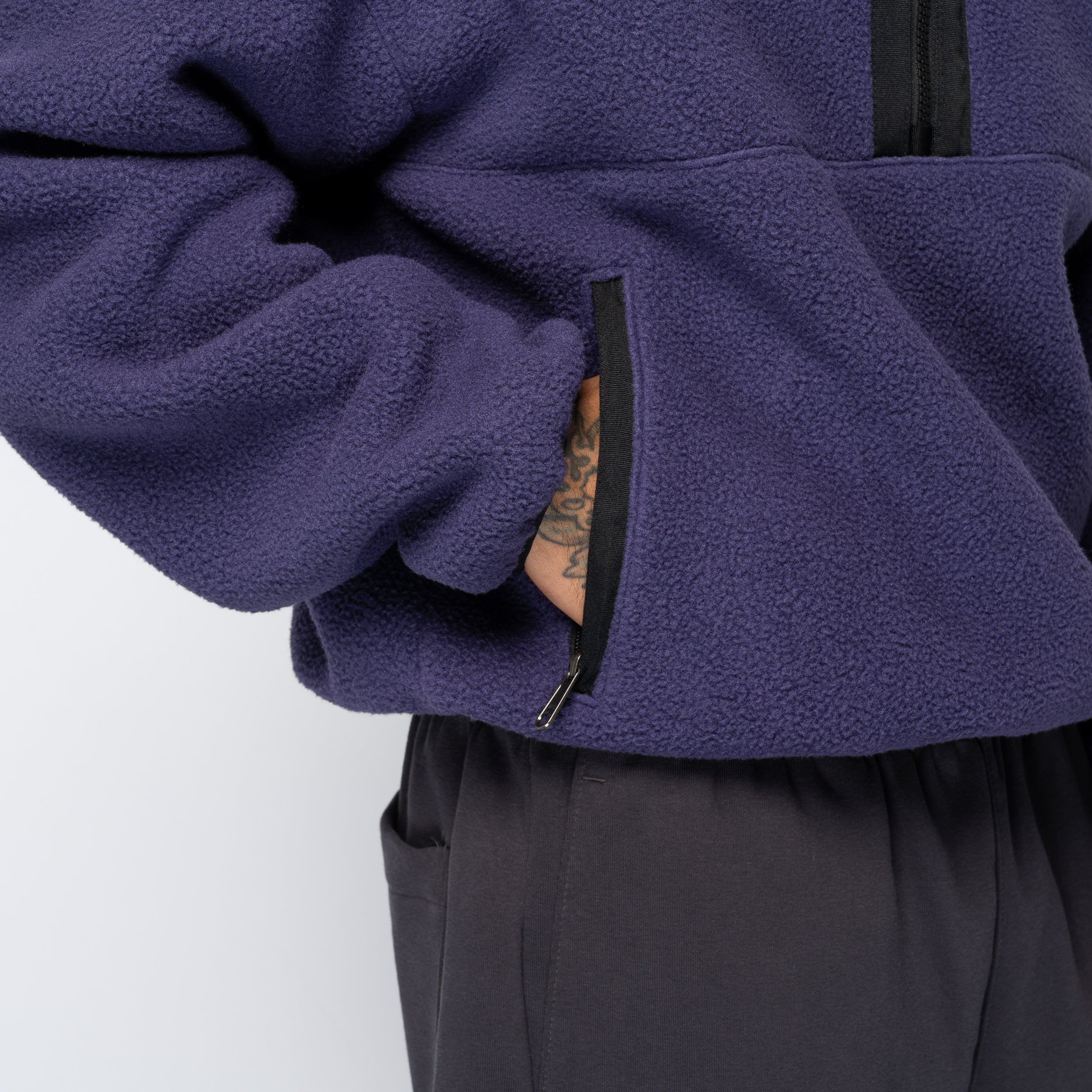 TNF Redbox 1/2 Zip Fleece Purple NF0A8EGC