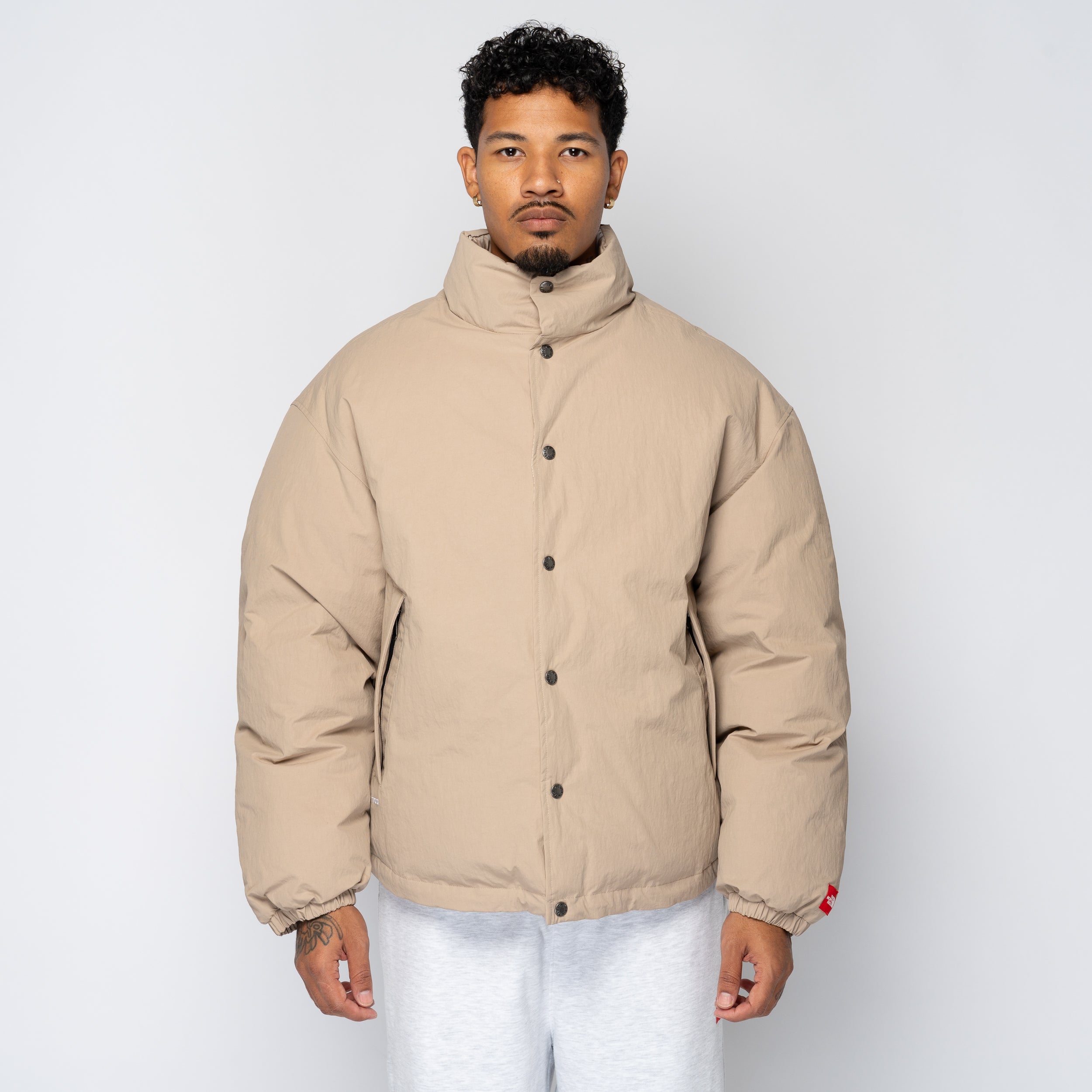 TNF Redbox Down Jacket Mushroom NF0A9EGB