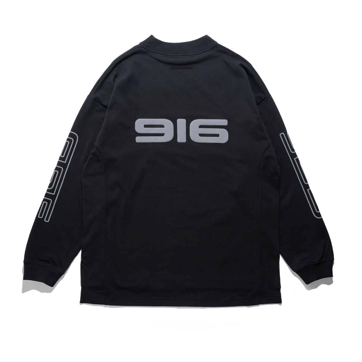 Panelled Modern LS Tee Washed Black RW01611-0314