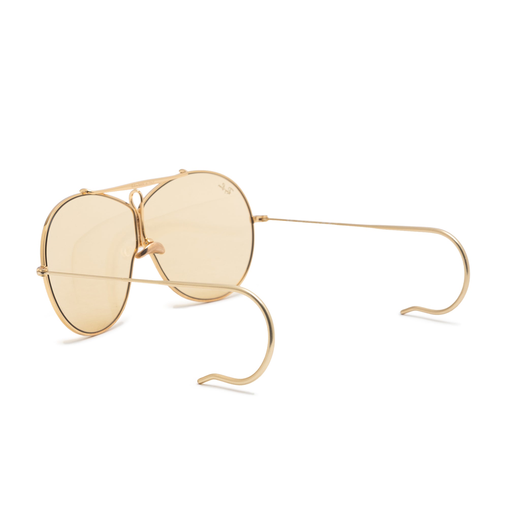 Ray-Ban Studios Pilot Arista ORB3933 Light Yellow