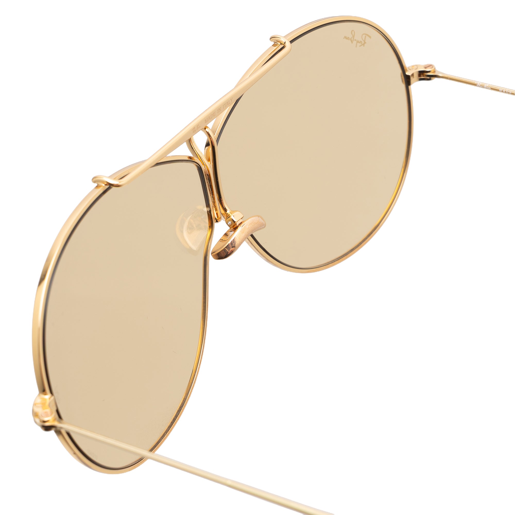 Ray-Ban Studios Pilot Arista ORB3933 Light Yellow
