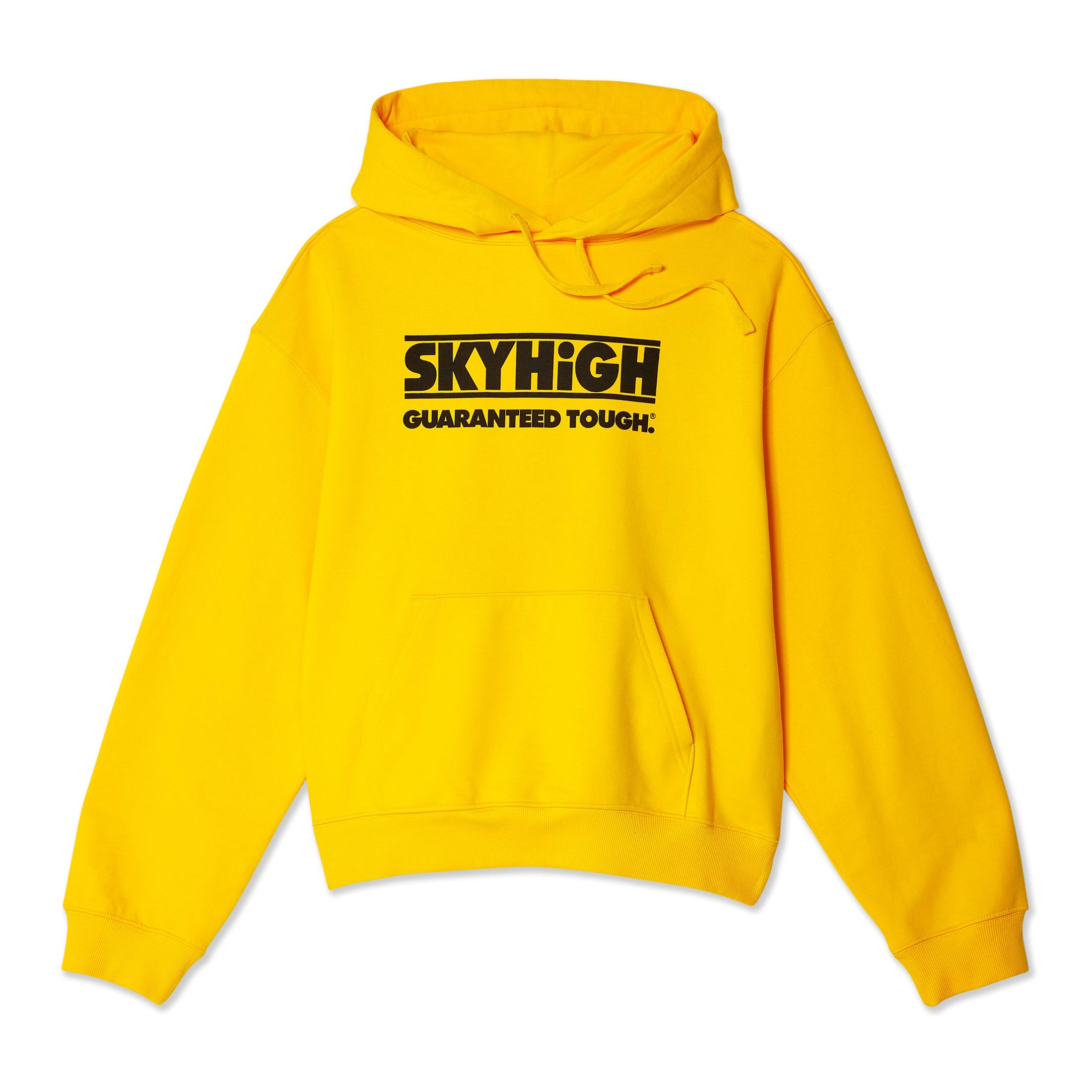 SHFW Construction Graphic Logo Prowling hoodie Yellow SHF05T023