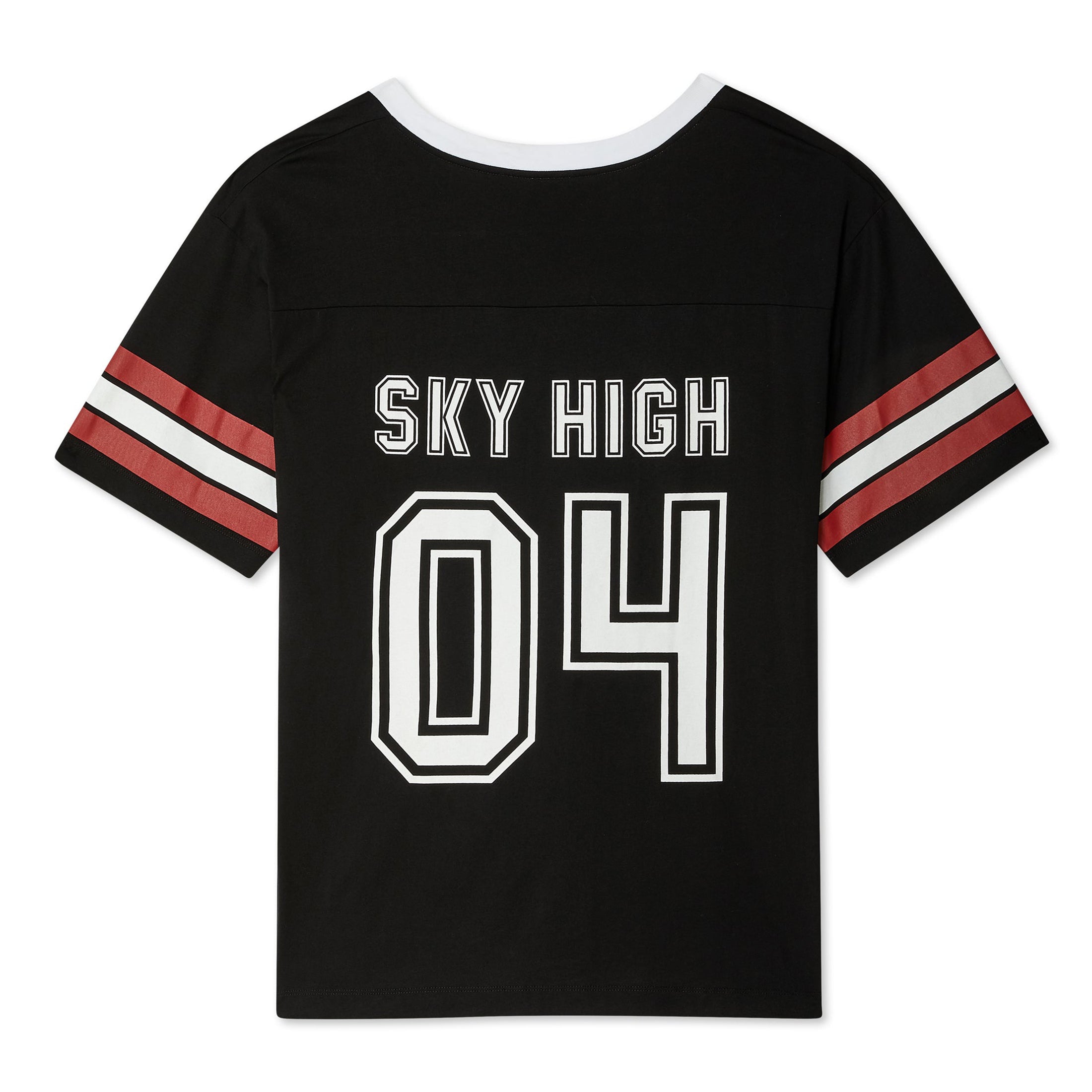 SHFWW x Samira Nasr V-Neck Tee Black SHF04T301