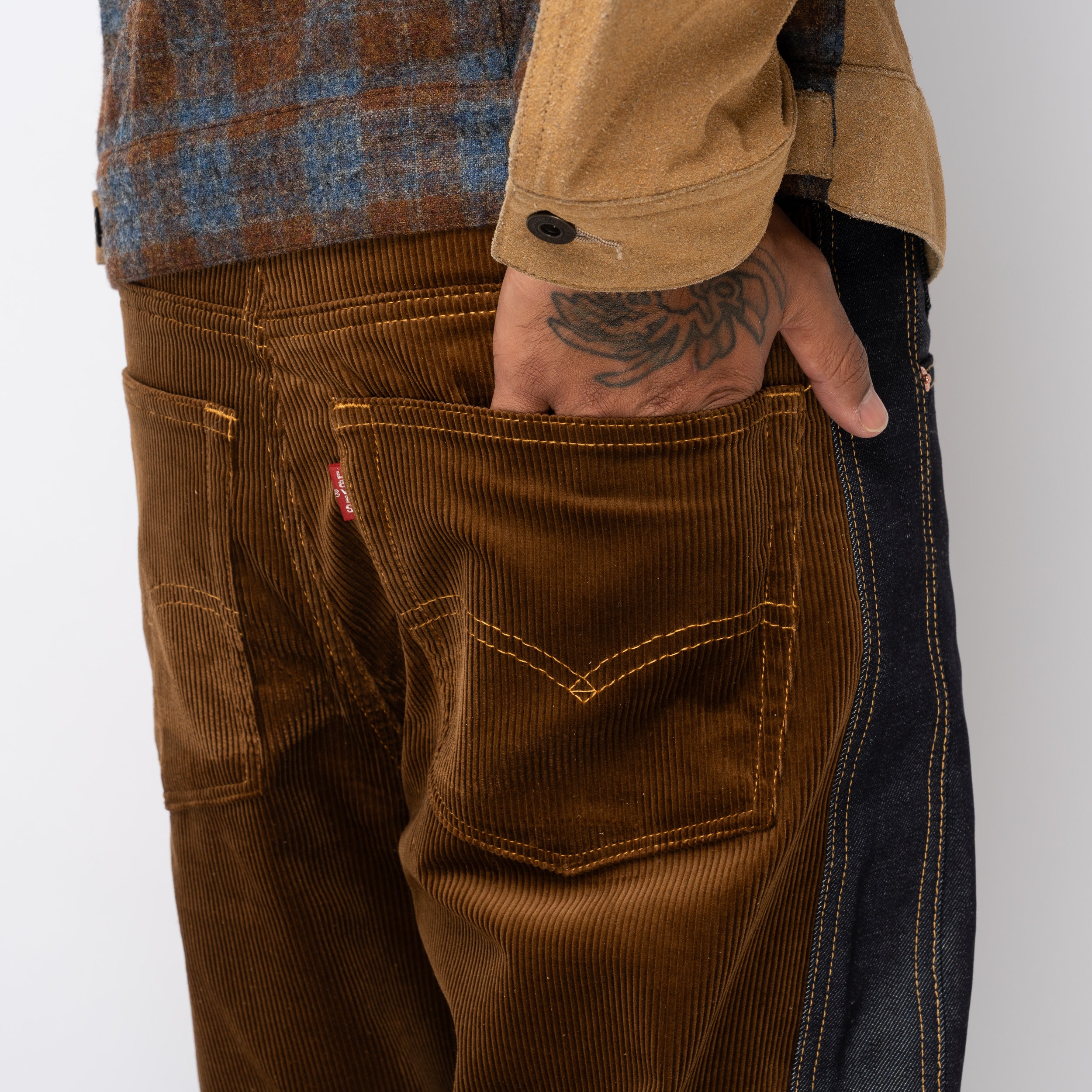 JWM x Levis Corduroy Denim Indigo WP-P202-051-1