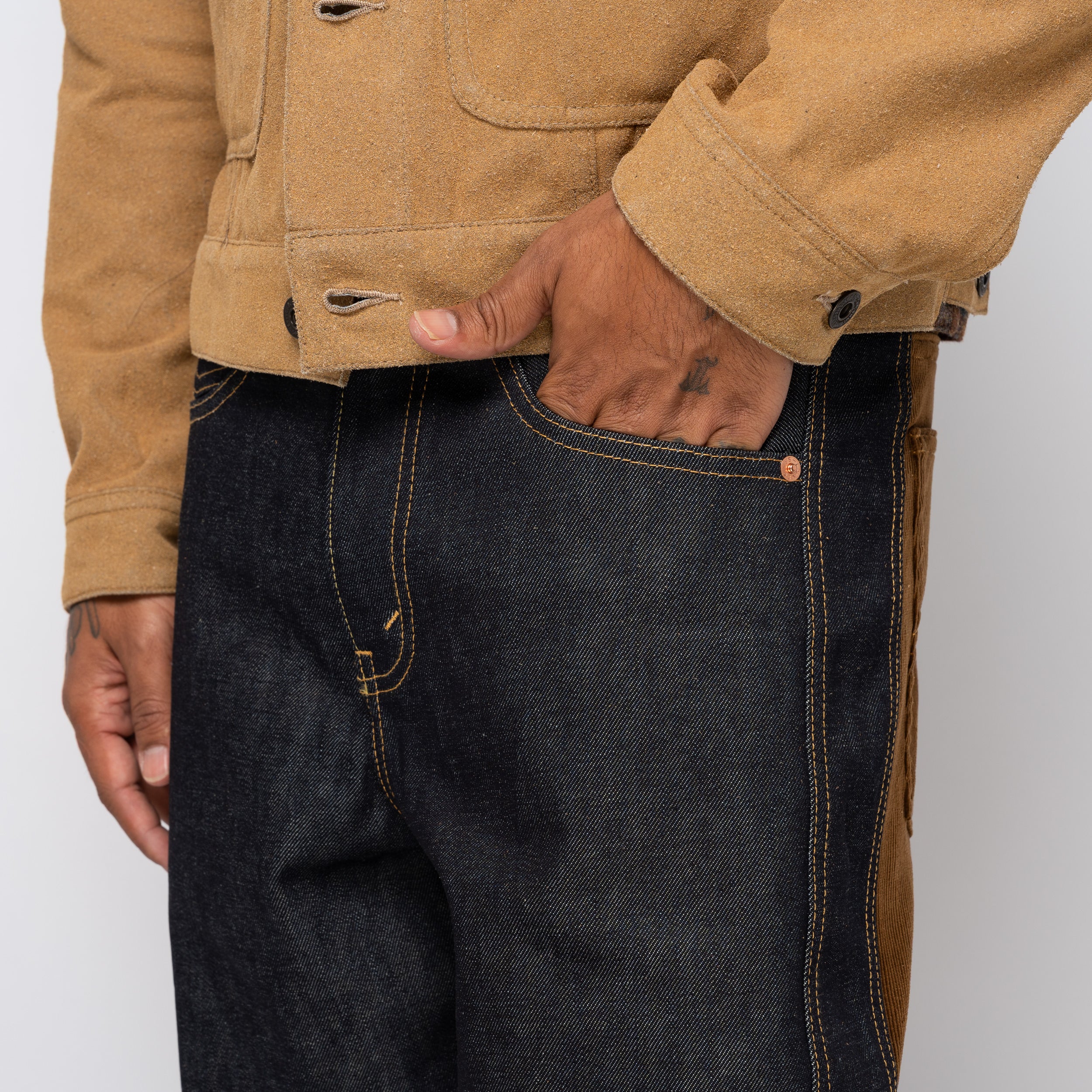 JWM x Levis Corduroy Denim Indigo WP-P202-051-1