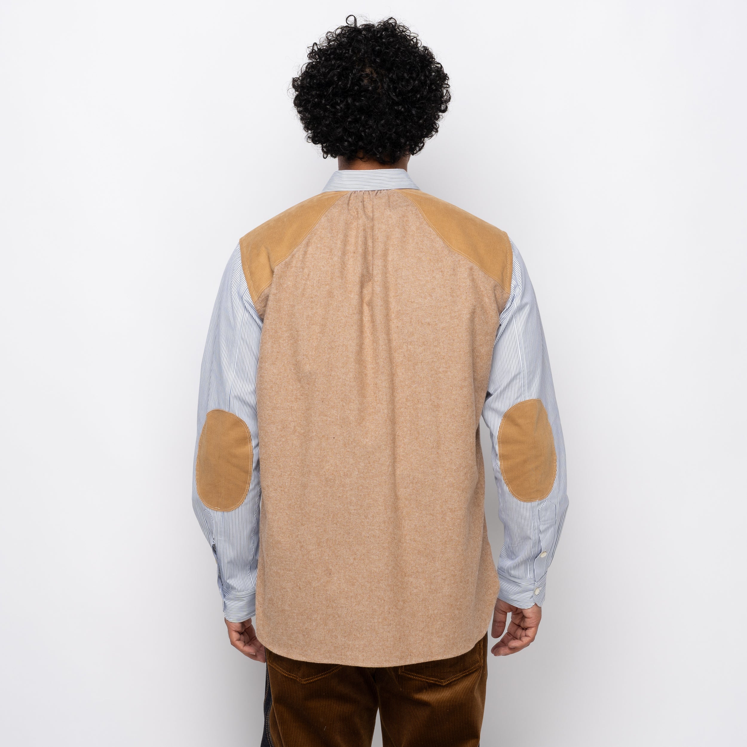 JWM Pinstripe Shirt Blue WP-B016-051-1