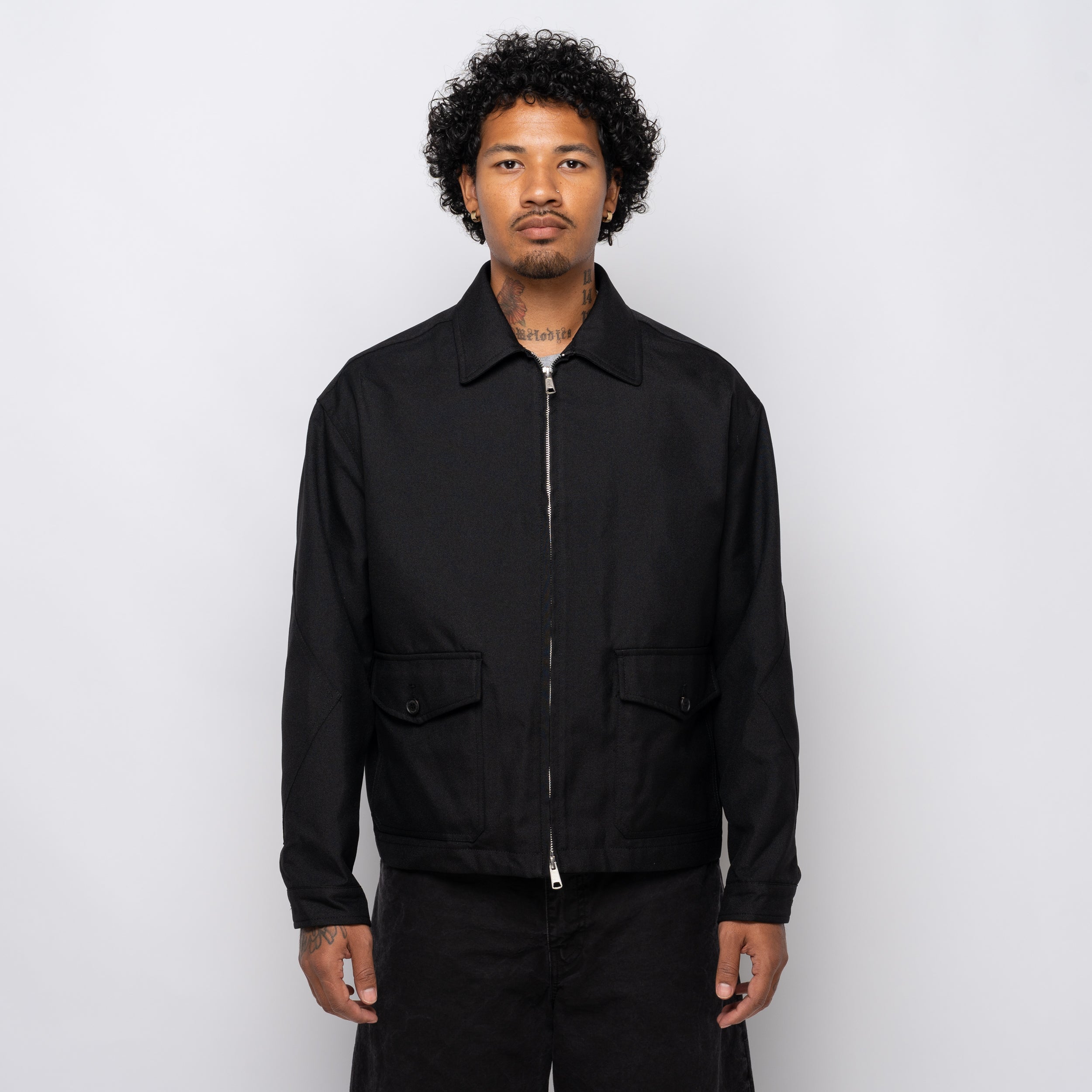 CdGH Zip Jacket Black HP-J006-051-1