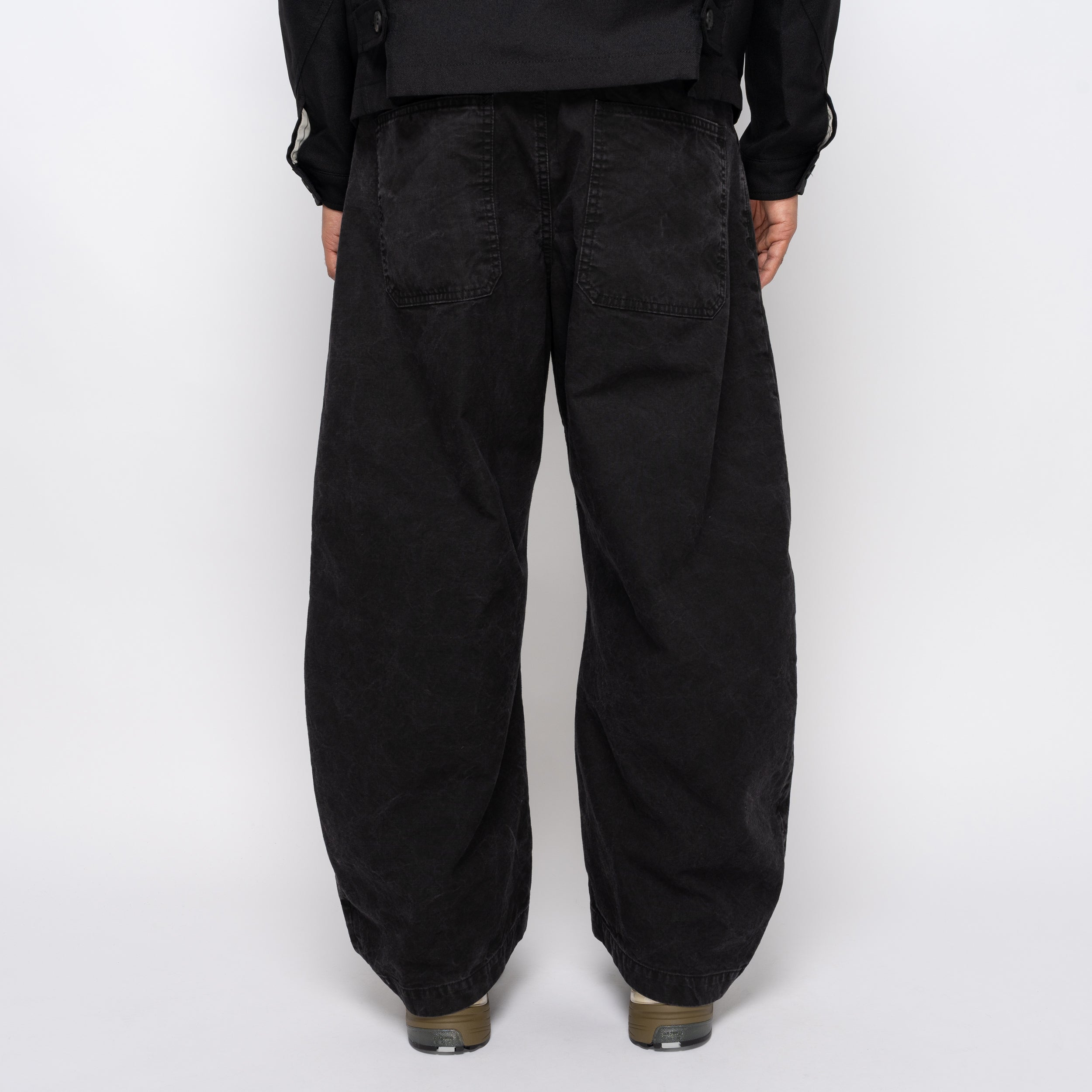 CdGH Curved Hem Jean Washed Black HP-P008-051-1