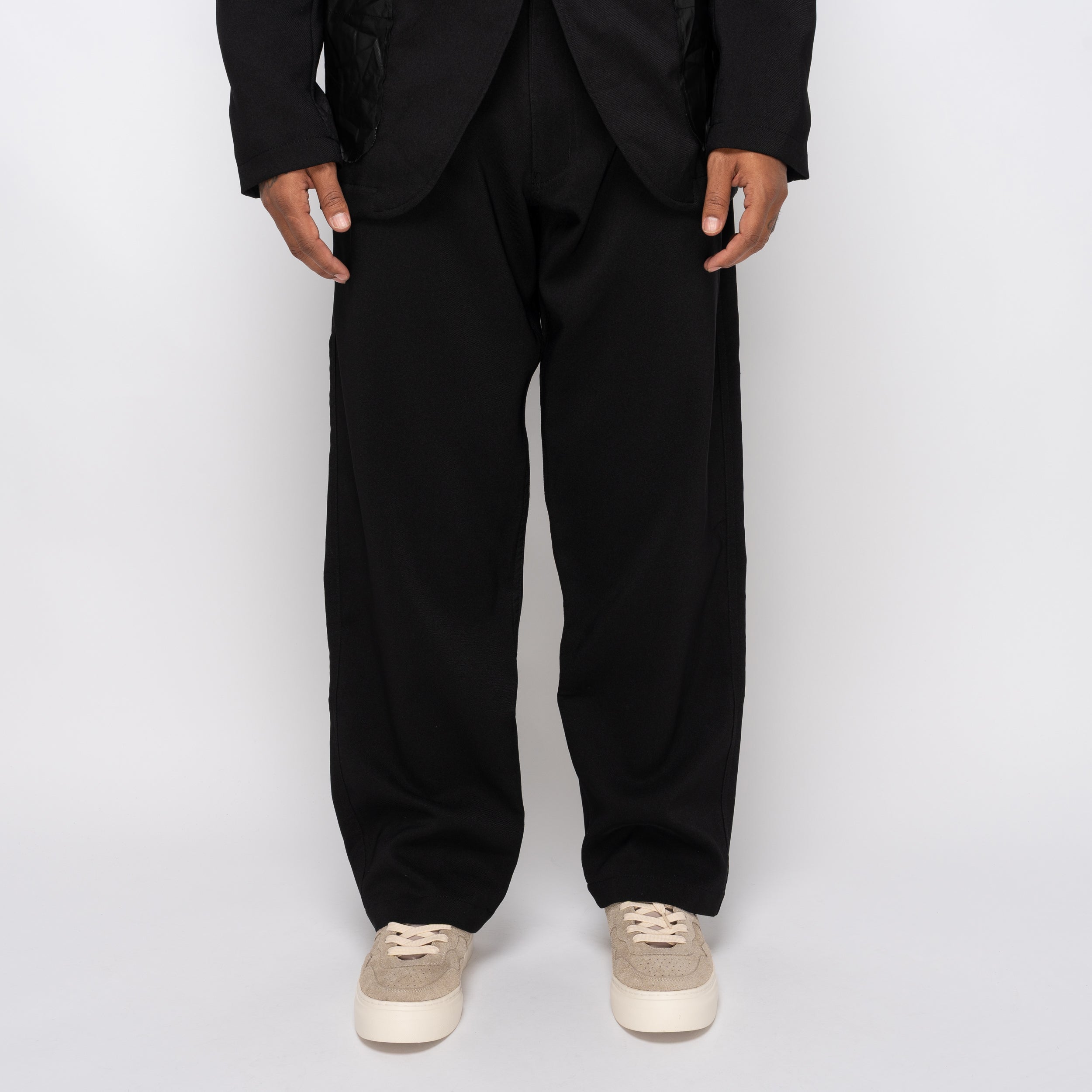 CDG Shirt Tapered Leg Trouser Black FP-P501-W25