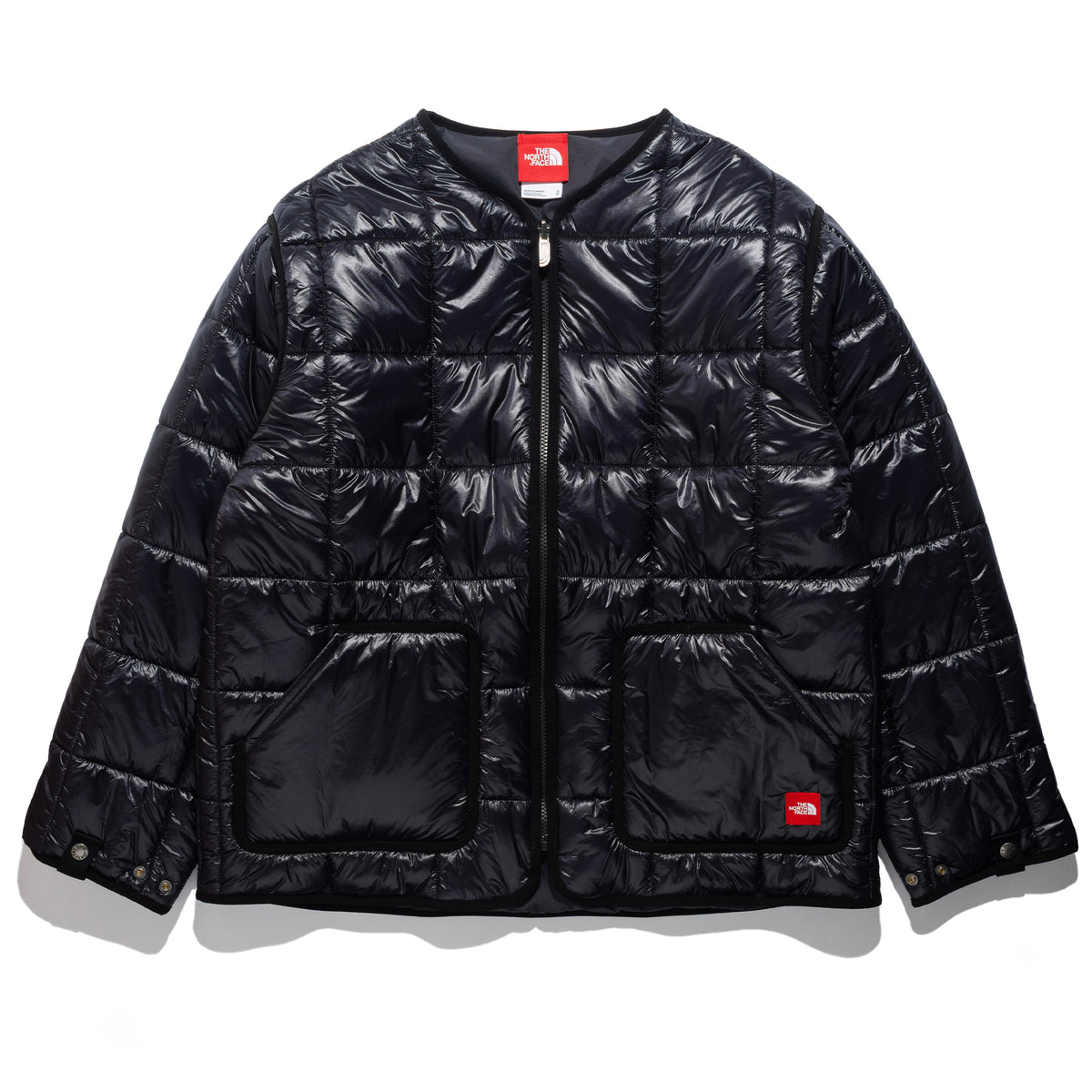TNF Red Box Liner Jacket Obsidian NF0A8HDH
