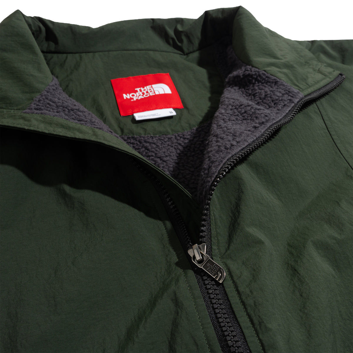 TNF Red Box Nylon Jacket Bottle Green NF0A8HD