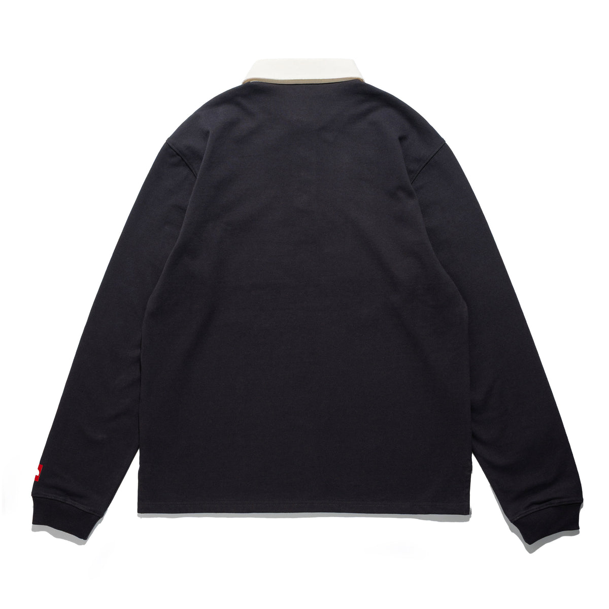 TNF Red Box Rugby Shirt Obsidian NF0A8HDW